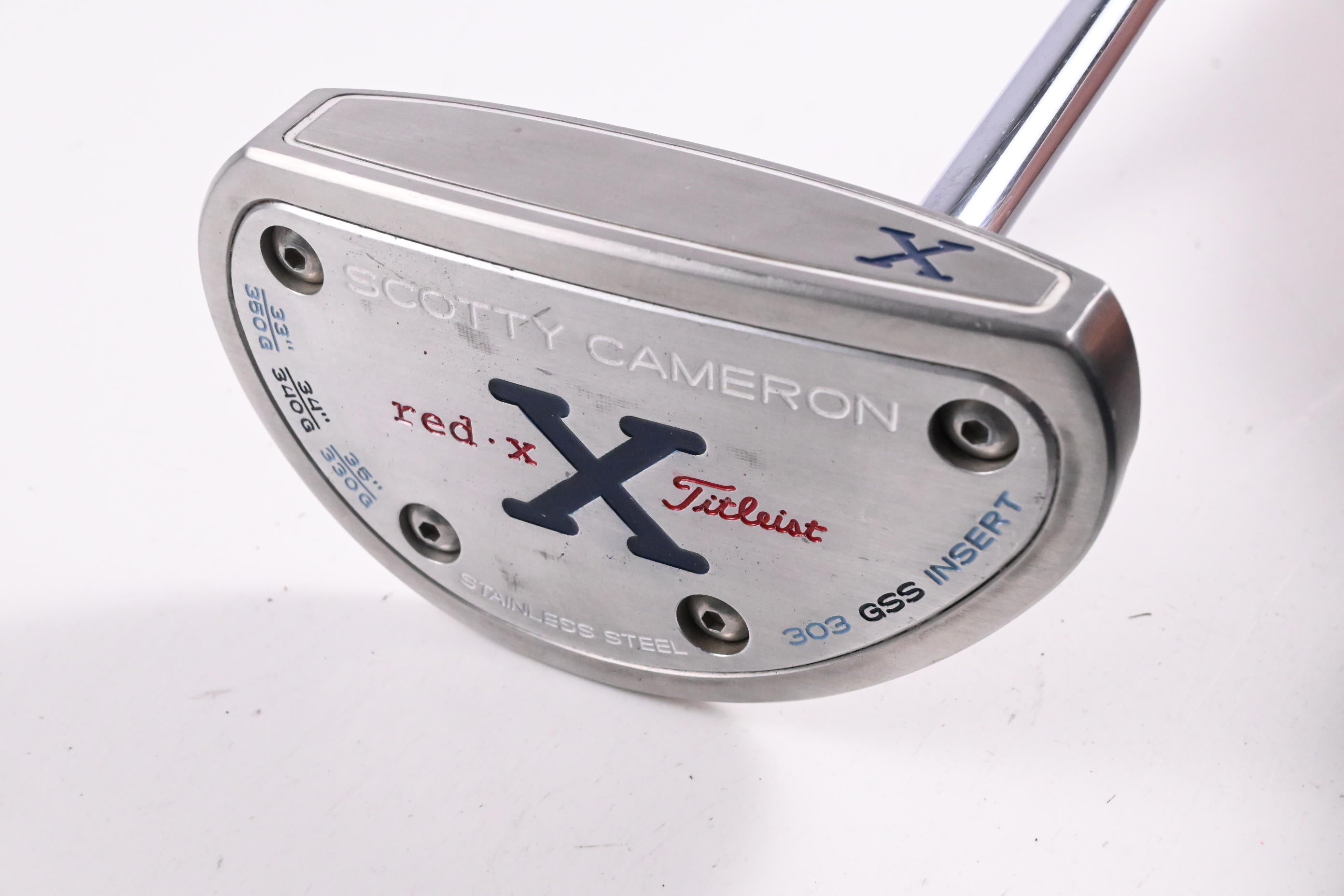 Scotty Cameron Red X2 Putter / 35 Inch