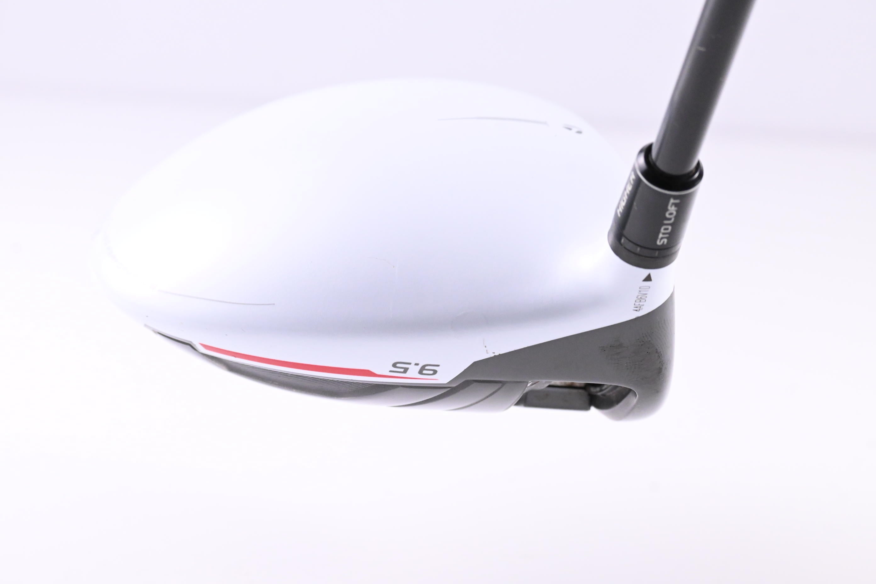 Left Hand Taylormade R15 460 Driver / 9.5 Degree / Stiff Flex Pro Black 60 Shaft