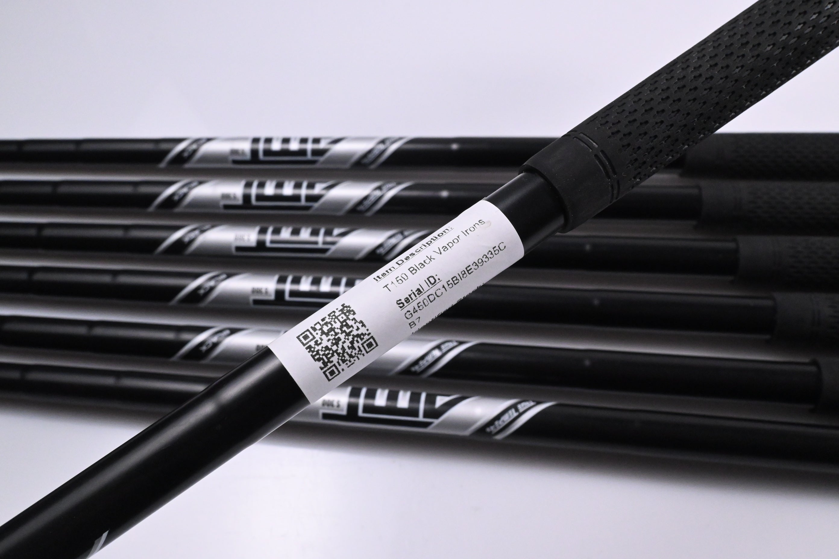 Titleist T150 Black Vapor Irons / 5-PW+48° / Stiff Flex AMT Black S300 Shafts