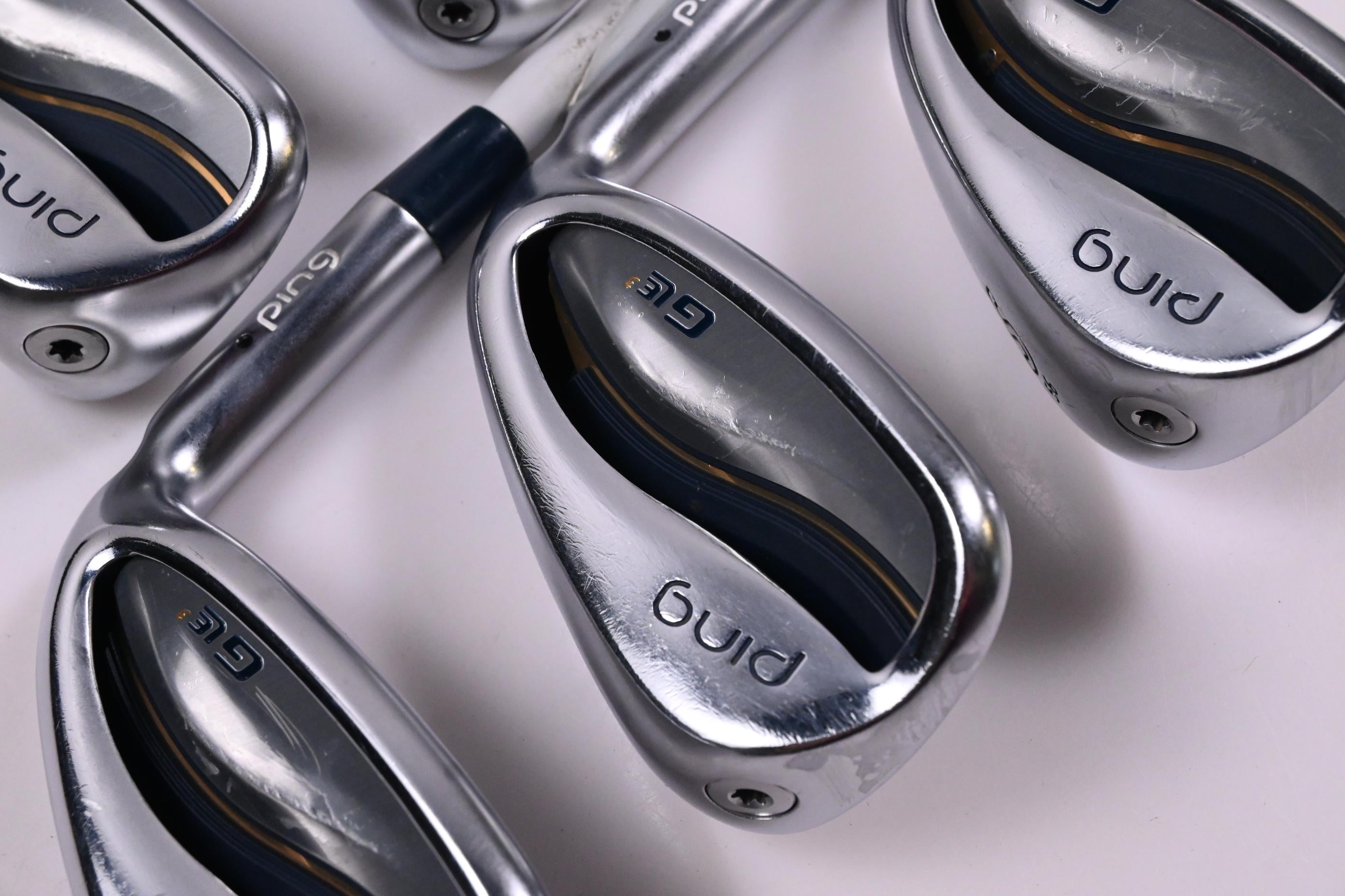 Ladies Ping G Le3 Irons / 7-PW+SW / Black Dot / Ladies Flex Ping ULT 250 Shafts