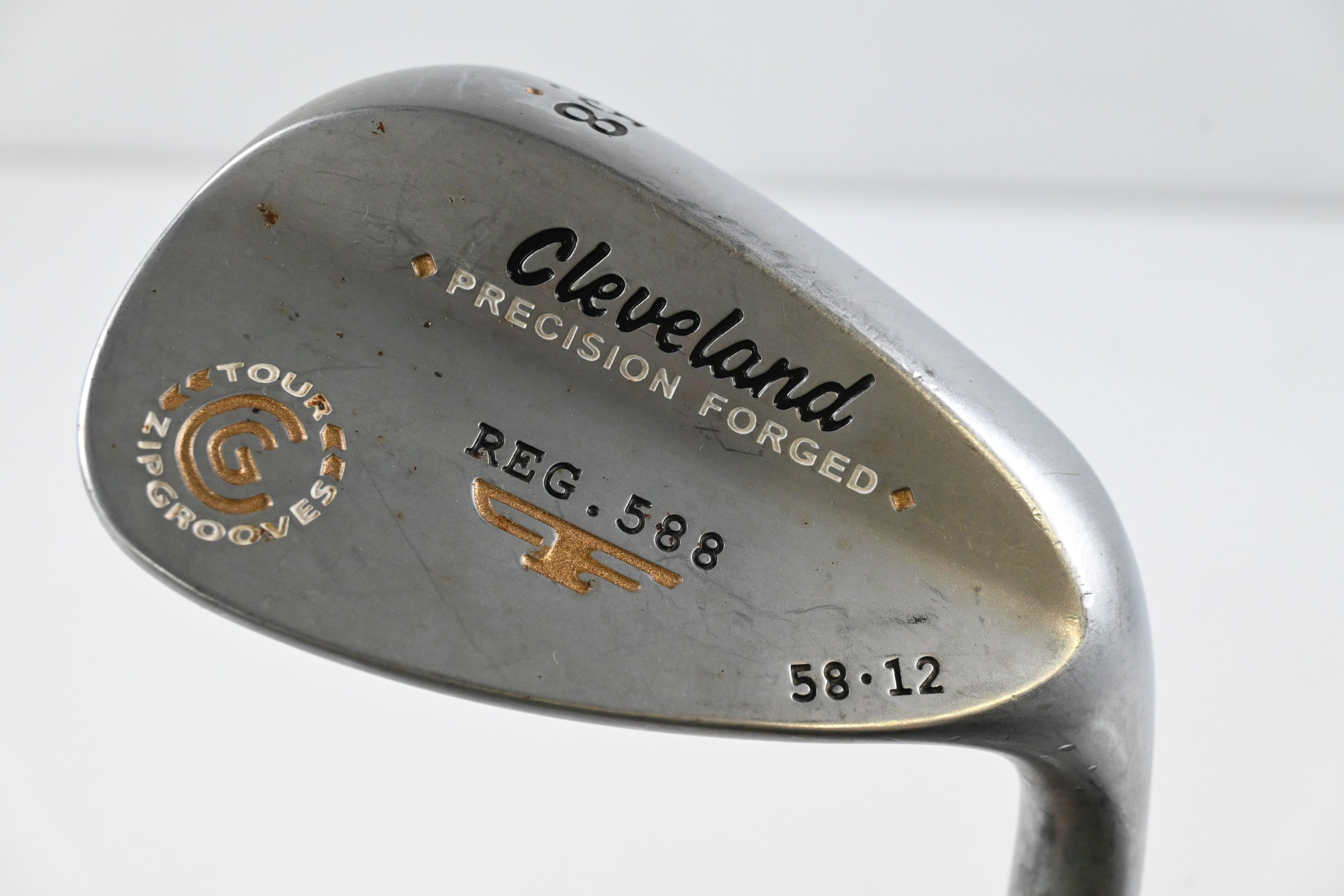 Cleveland 588 Precision Forged Lob Wedge / 58 Degree / Stiff Flex Steel Shaft