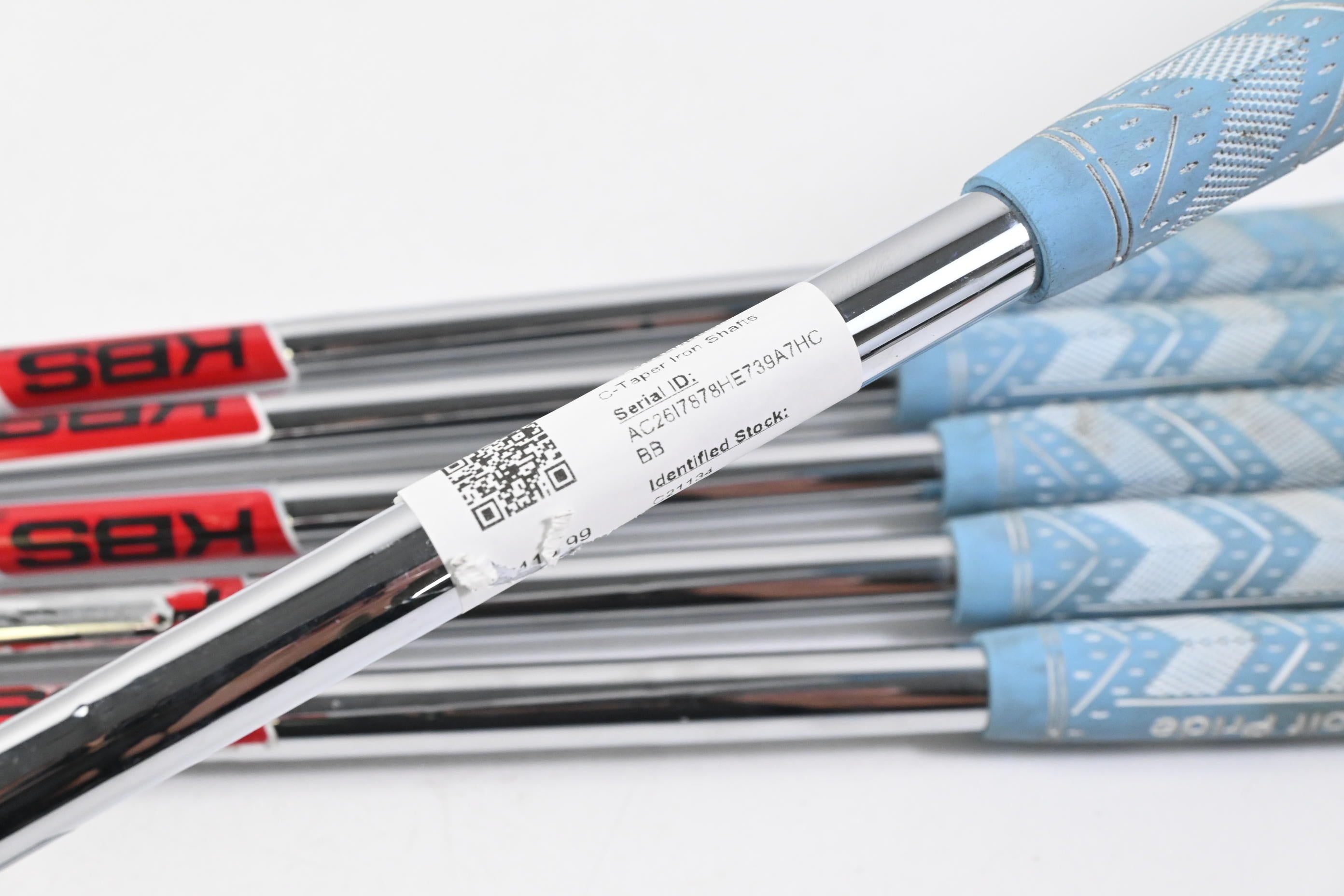 KBS Tour C-Taper 105 Iron Shafts Stiff Flex / Set of 6 / .355" Tips