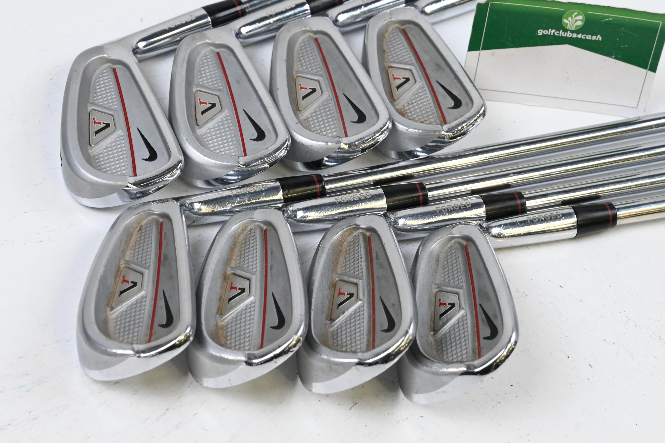 Nike VR Full Cavity Irons / 3-PW / Stiff Flex Dynamic Gold S300 Steel Shafts