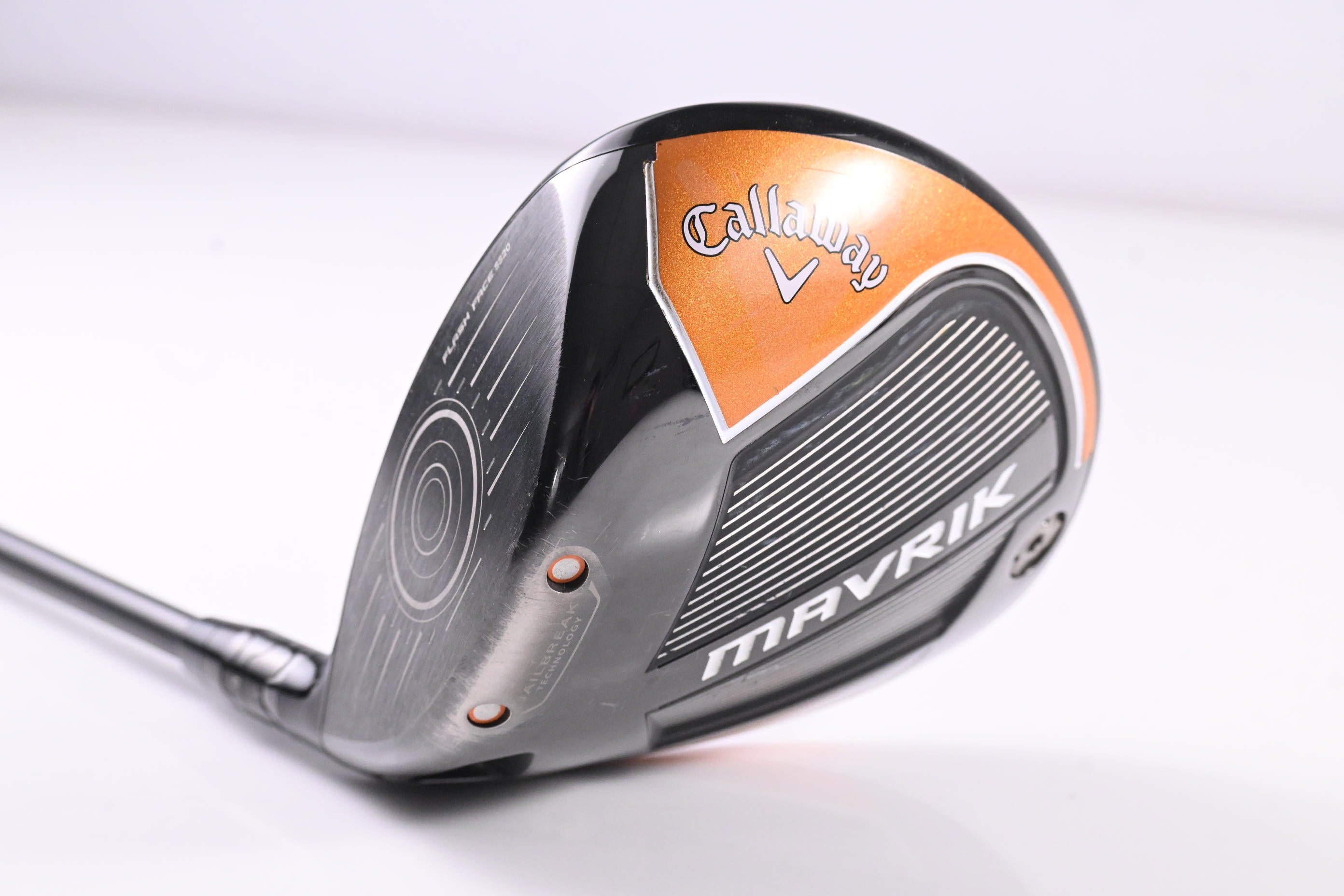 Left Hand Callaway Mavrik Max Driver / 12 Degree / Senior Flex UST Helium Black