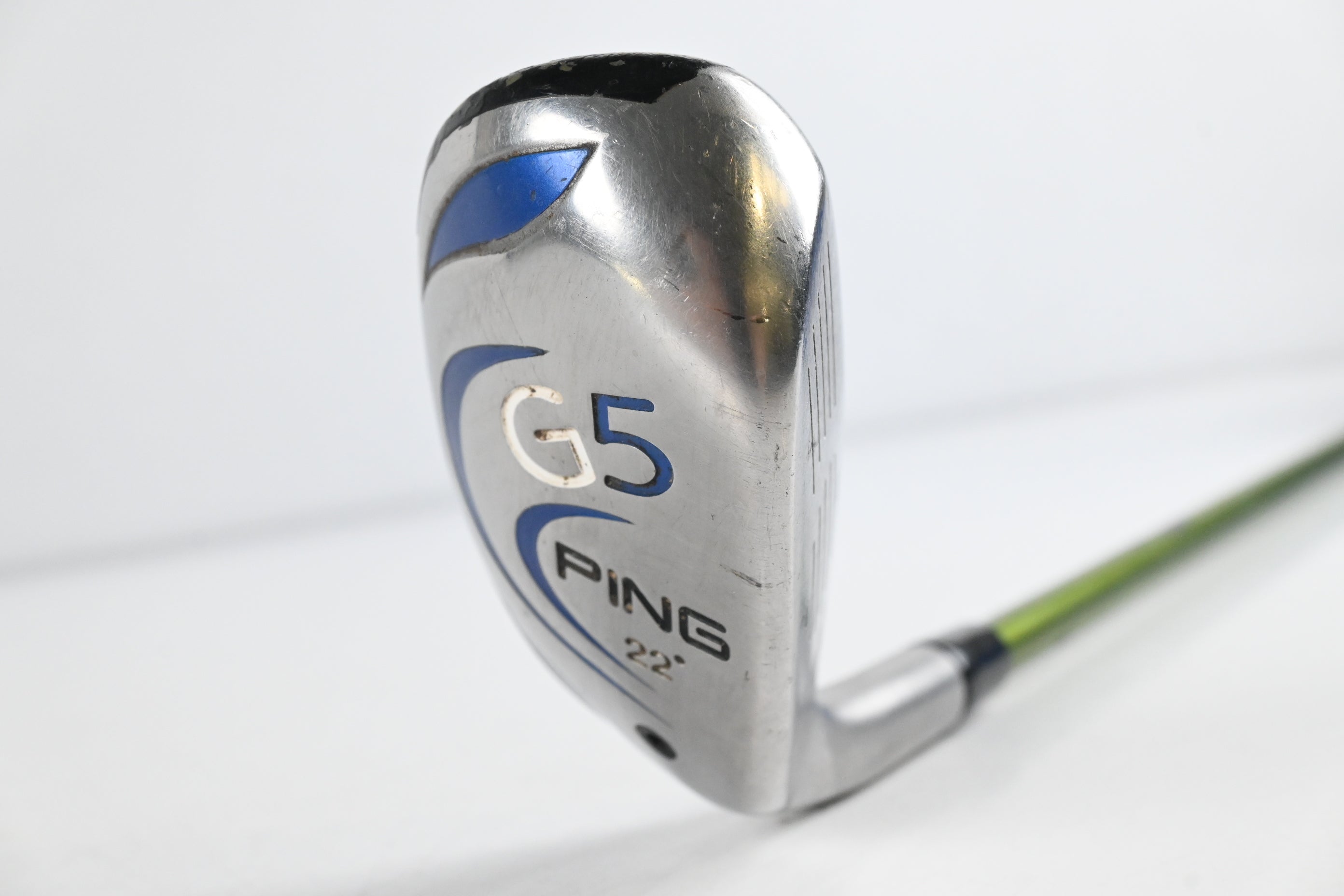 Ping G5 #4 Hybrid / 22 Degree / Regular Flex Aldila NV 2KXV Green 85 Shaft