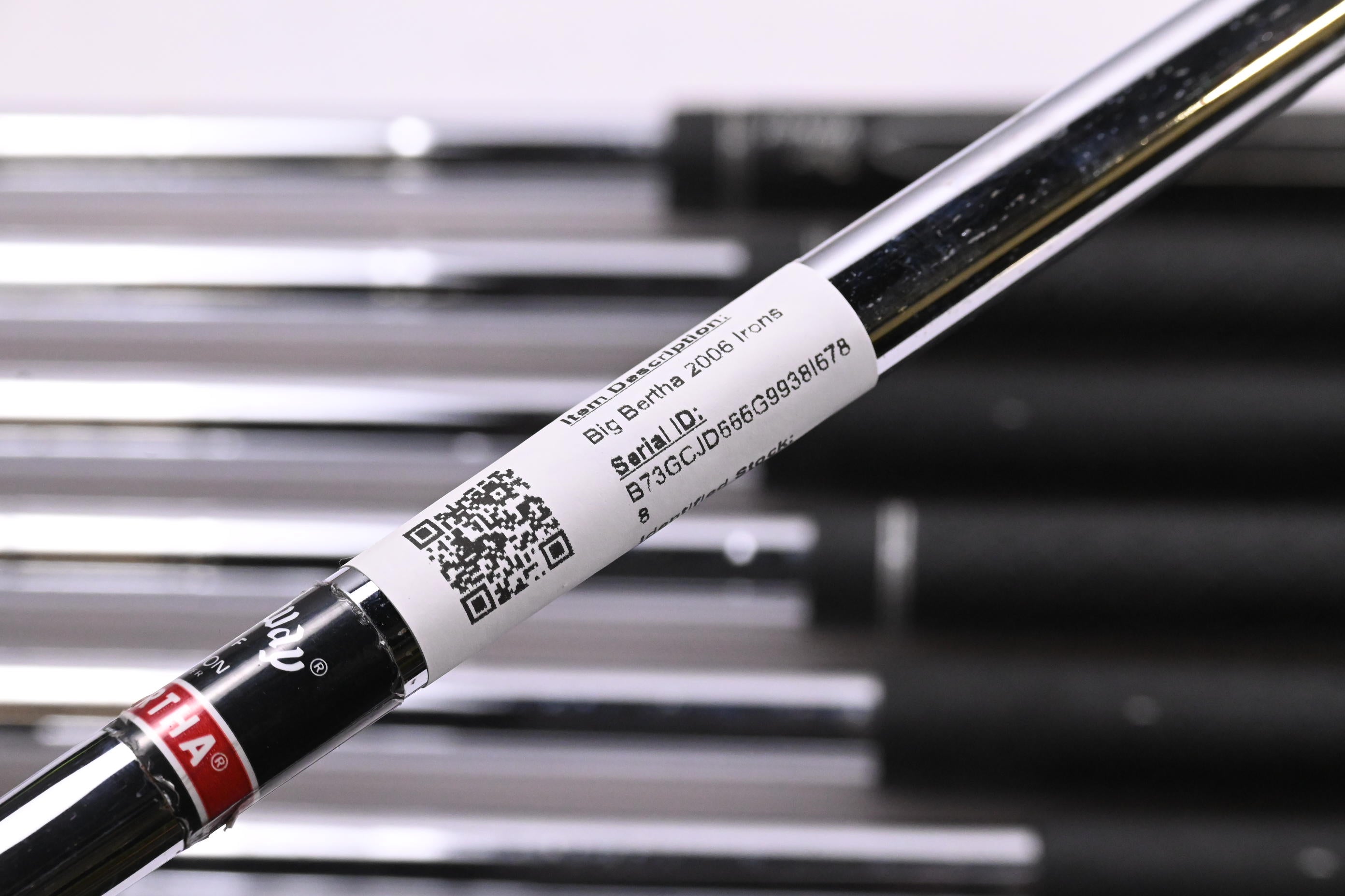 Callaway Big Bertha 2006 Irons / 4-PW+SW / UniFlex Callaway Shafts