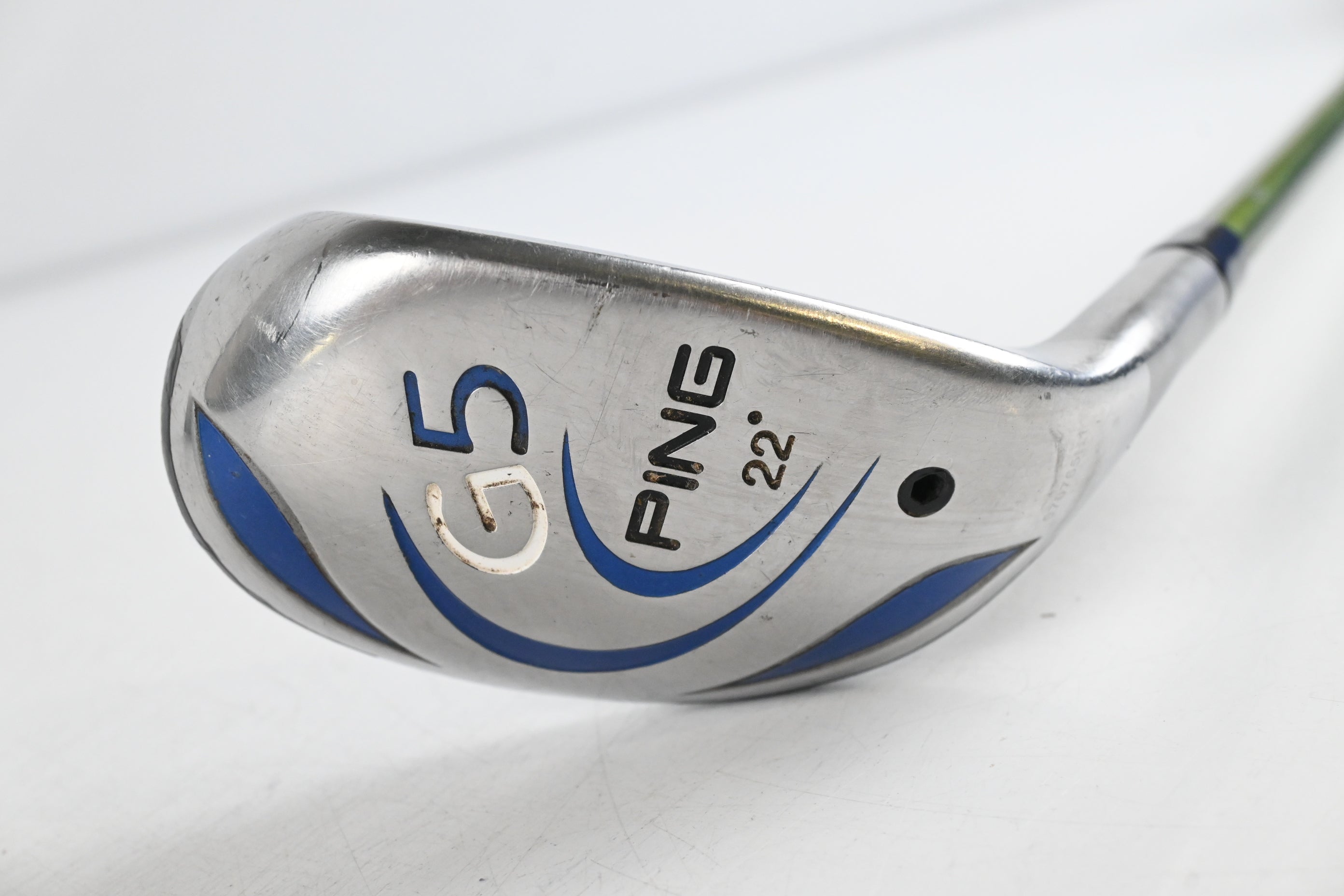 Ping G5 #4 Hybrid / 22 Degree / Regular Flex Aldila NV 2KXV Green 85 Shaft