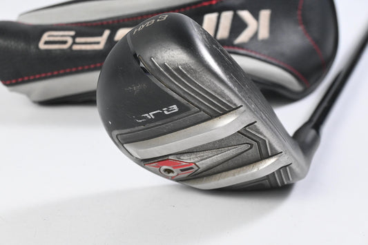 Cobra King F9 #3 Hybrid / 19 Degree / Stiff Flex Fujikura Atmos Black 7 Shaft