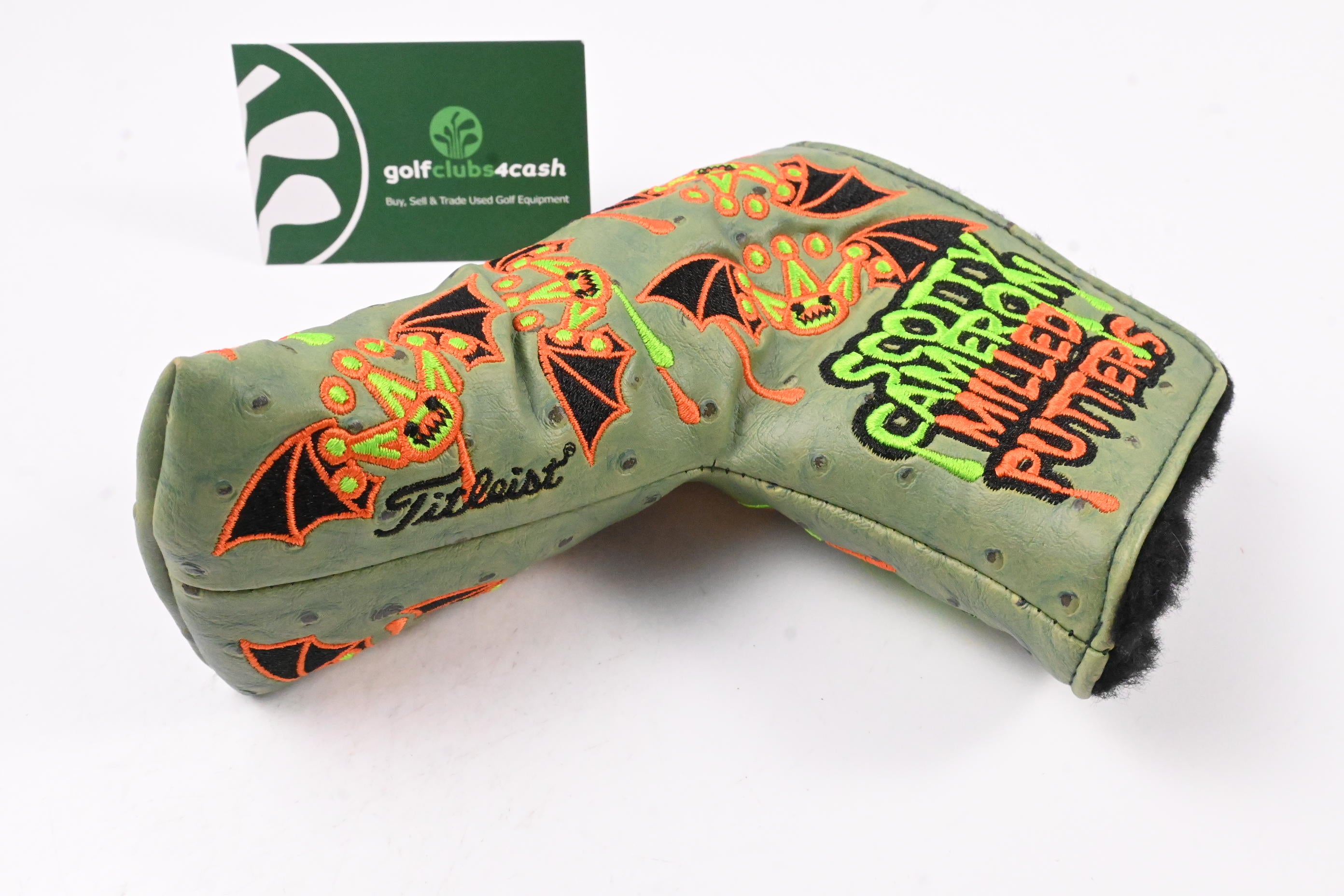 Scotty Cameron 2010 Halloween The Bogey Monster Putter Headcover / Blade