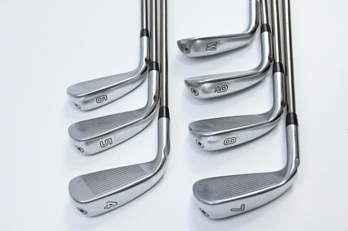 Ping G410 Irons / 4-PW / Blue Dot / Regular Flex UST Recoil ES 780 Shafts