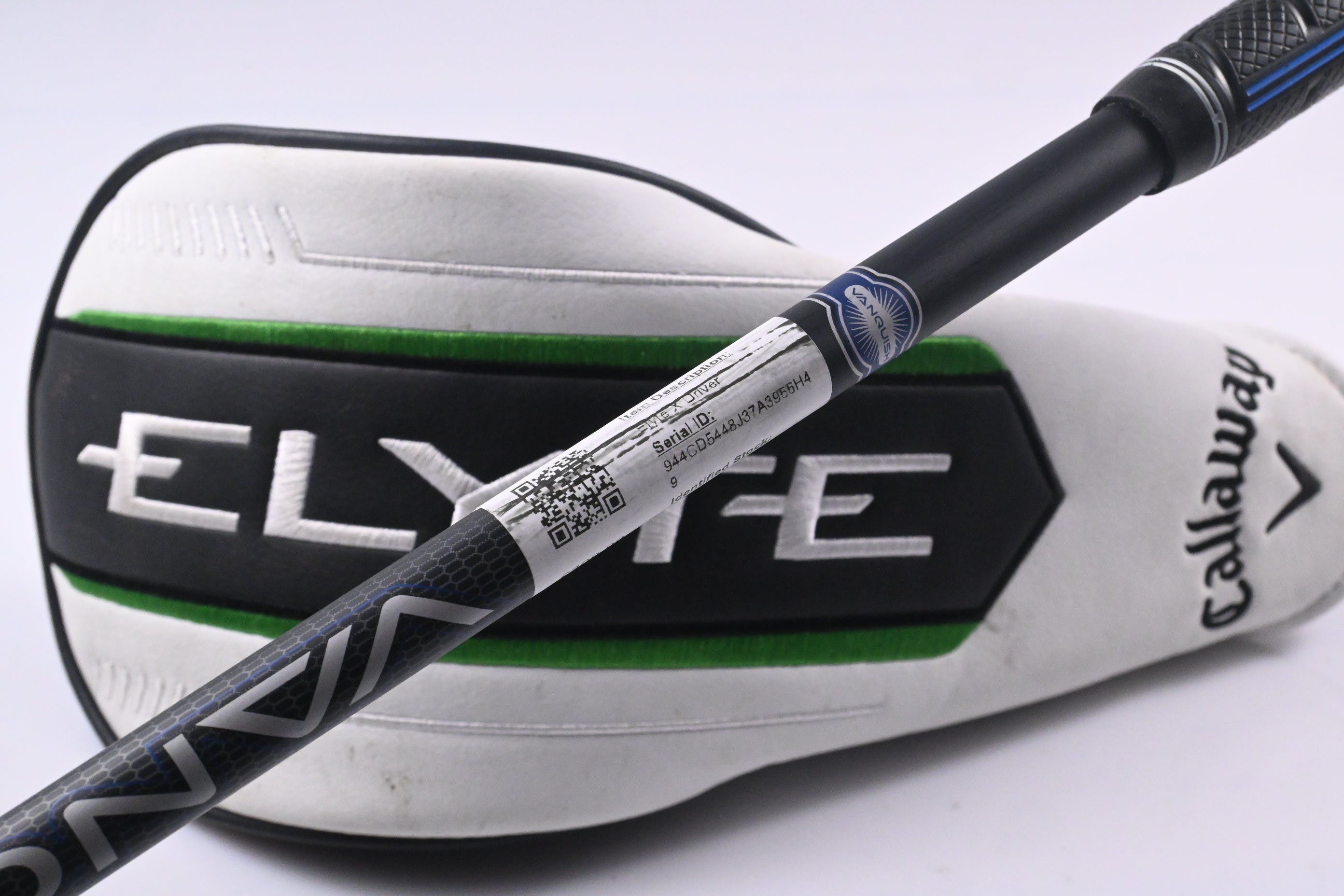 Callaway Elyte X Driver / 10.5 Degree / Regular Flex Vanquish 5 Shaft