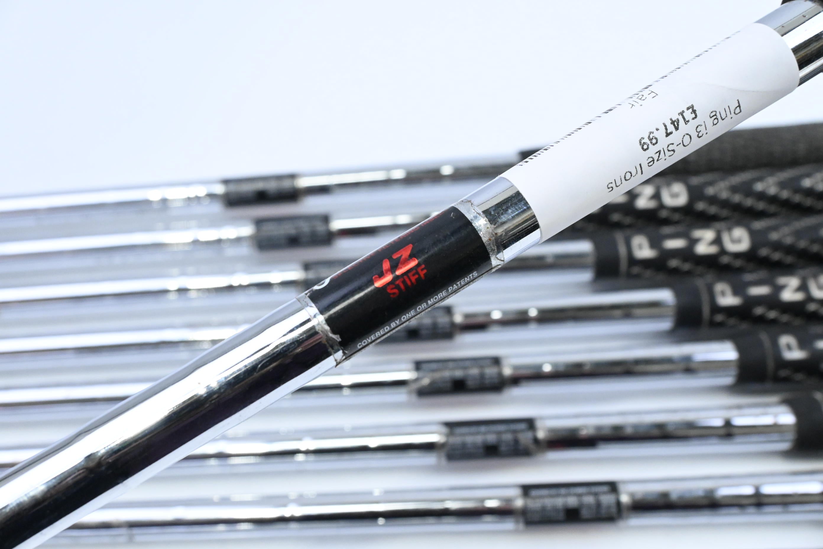Ping i3 O-Size Irons / 2-PW / Green Dot / Stiff Flex Ping JZ Red Shafts