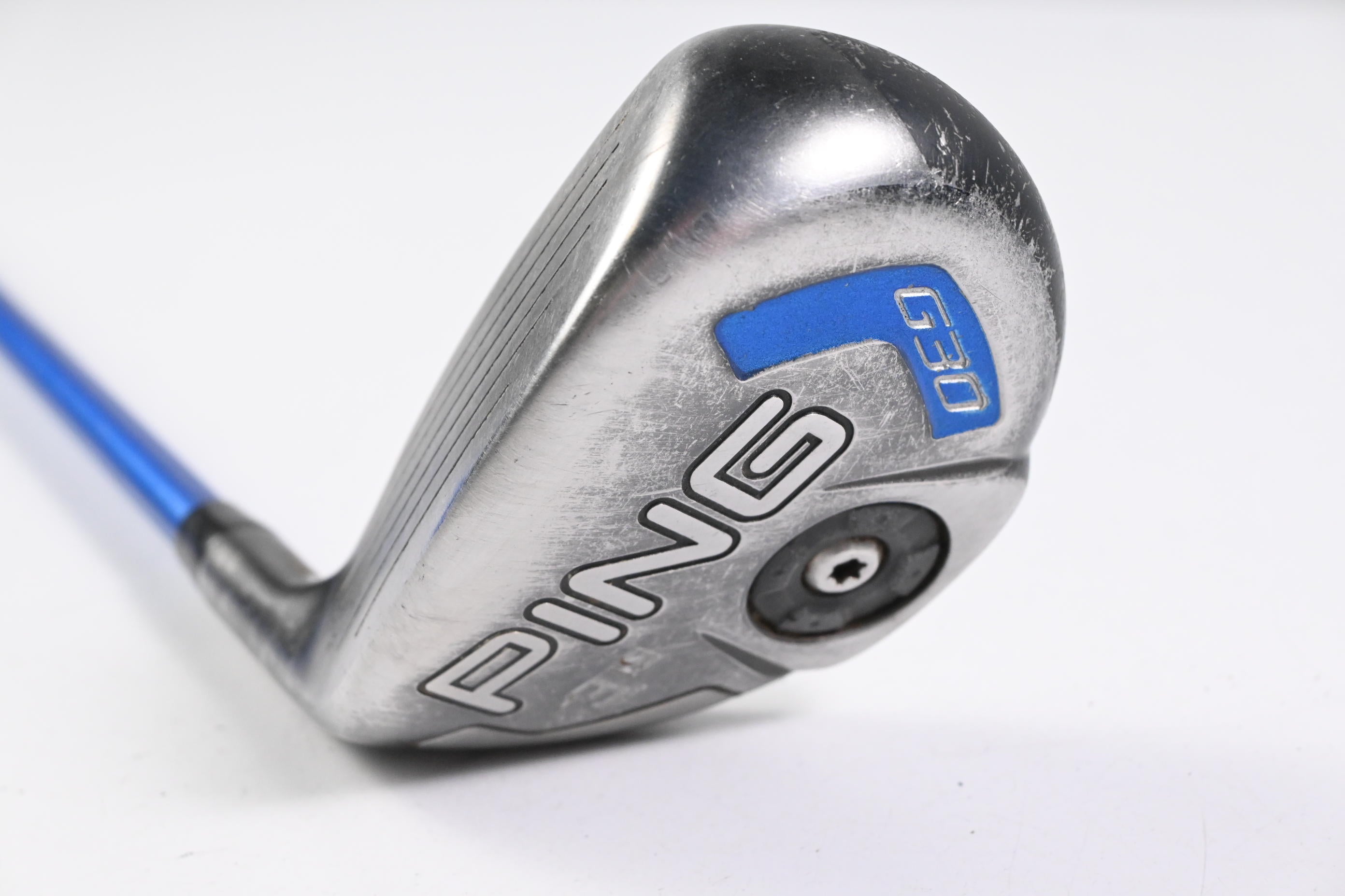 Left Hand Ping G30 #3 Hybrid / 19 Degree / Regular Flex Ping TFC 419 Shaft
