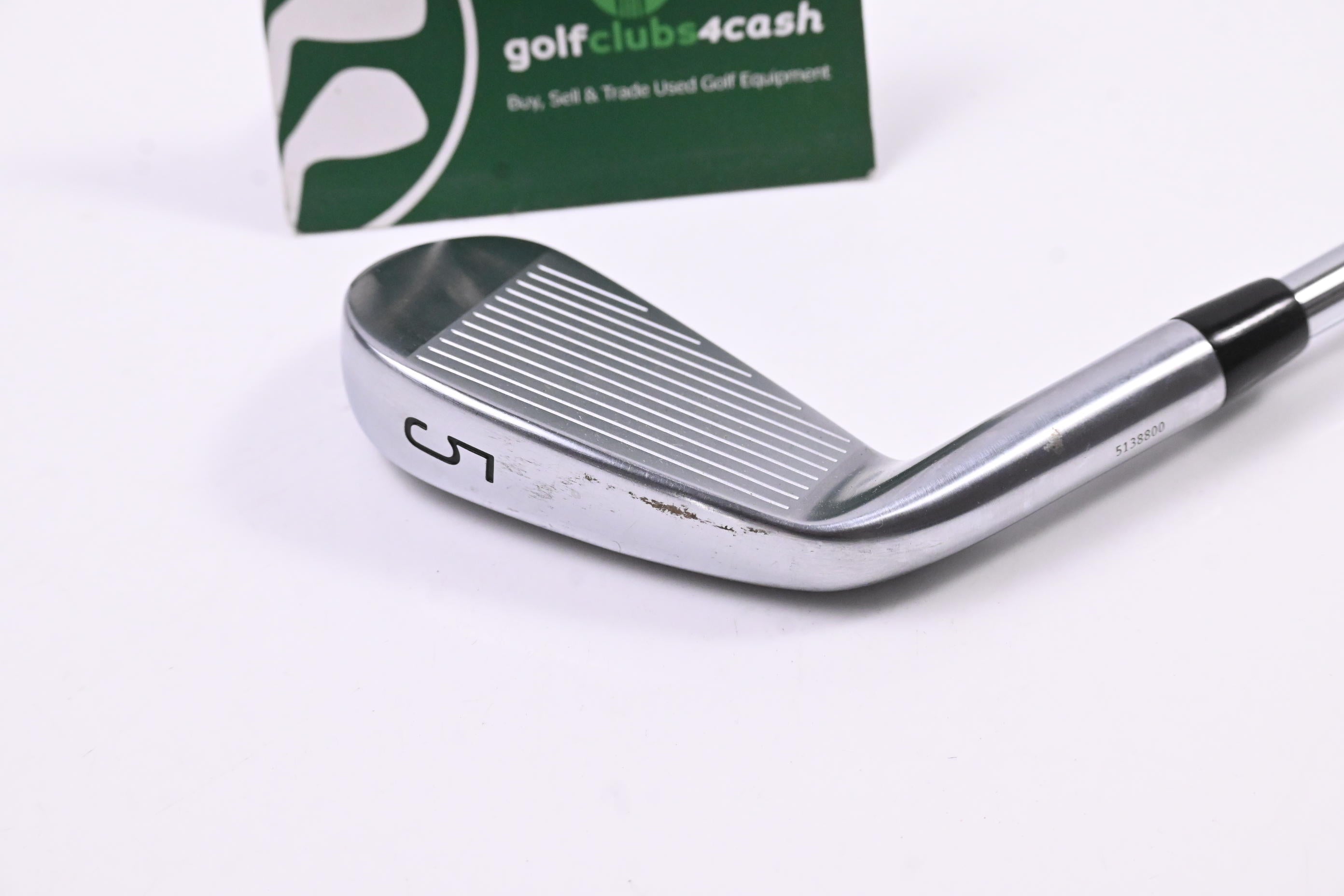 Titleist T100 2023 #5 Iron / 27 Degree / Stiff Flex AMT Tour White S300 Shaft