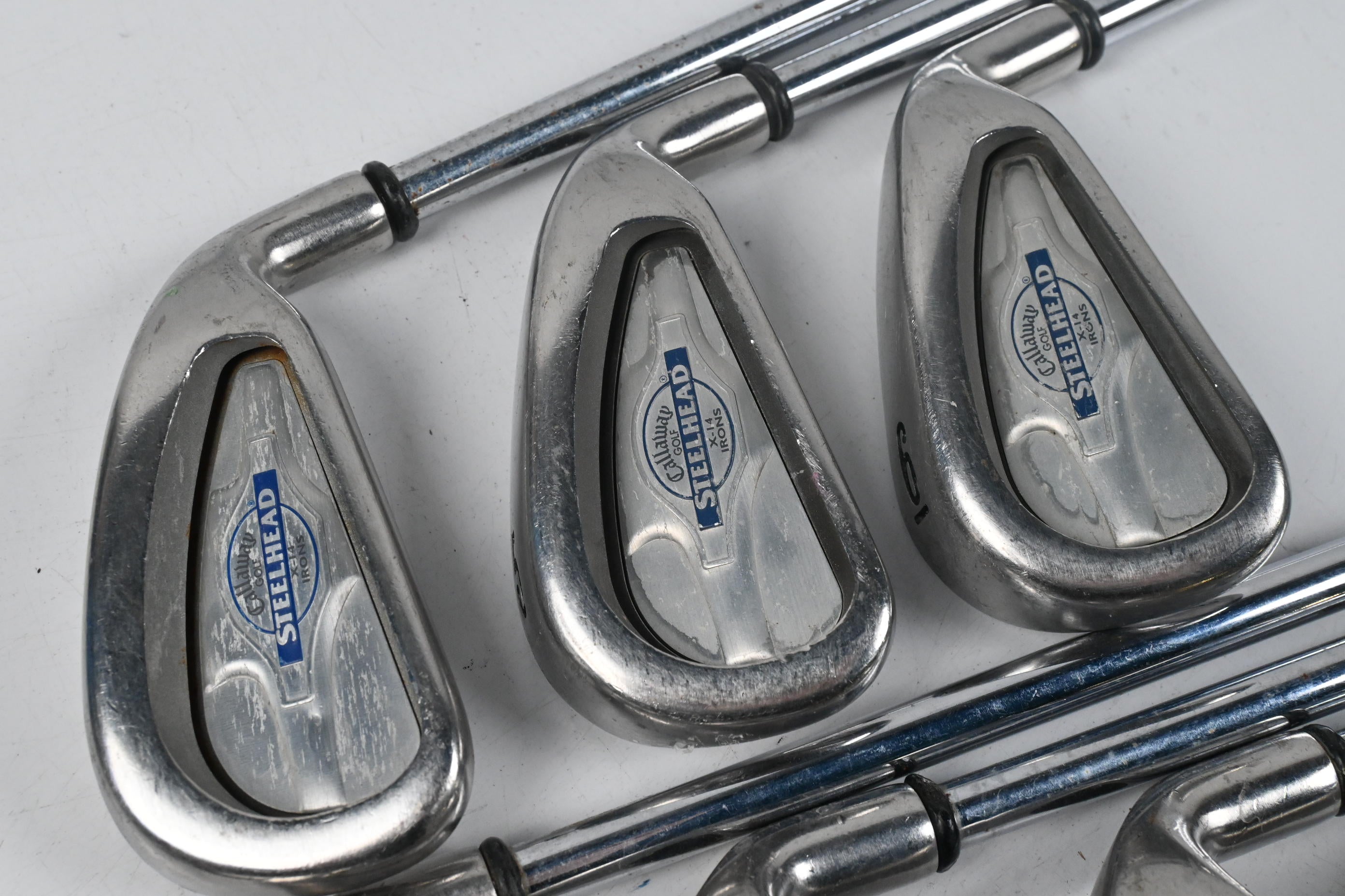 Callaway X-14 Irons / 4-PW / Stiff Flex Callaway Steelhead Shafts