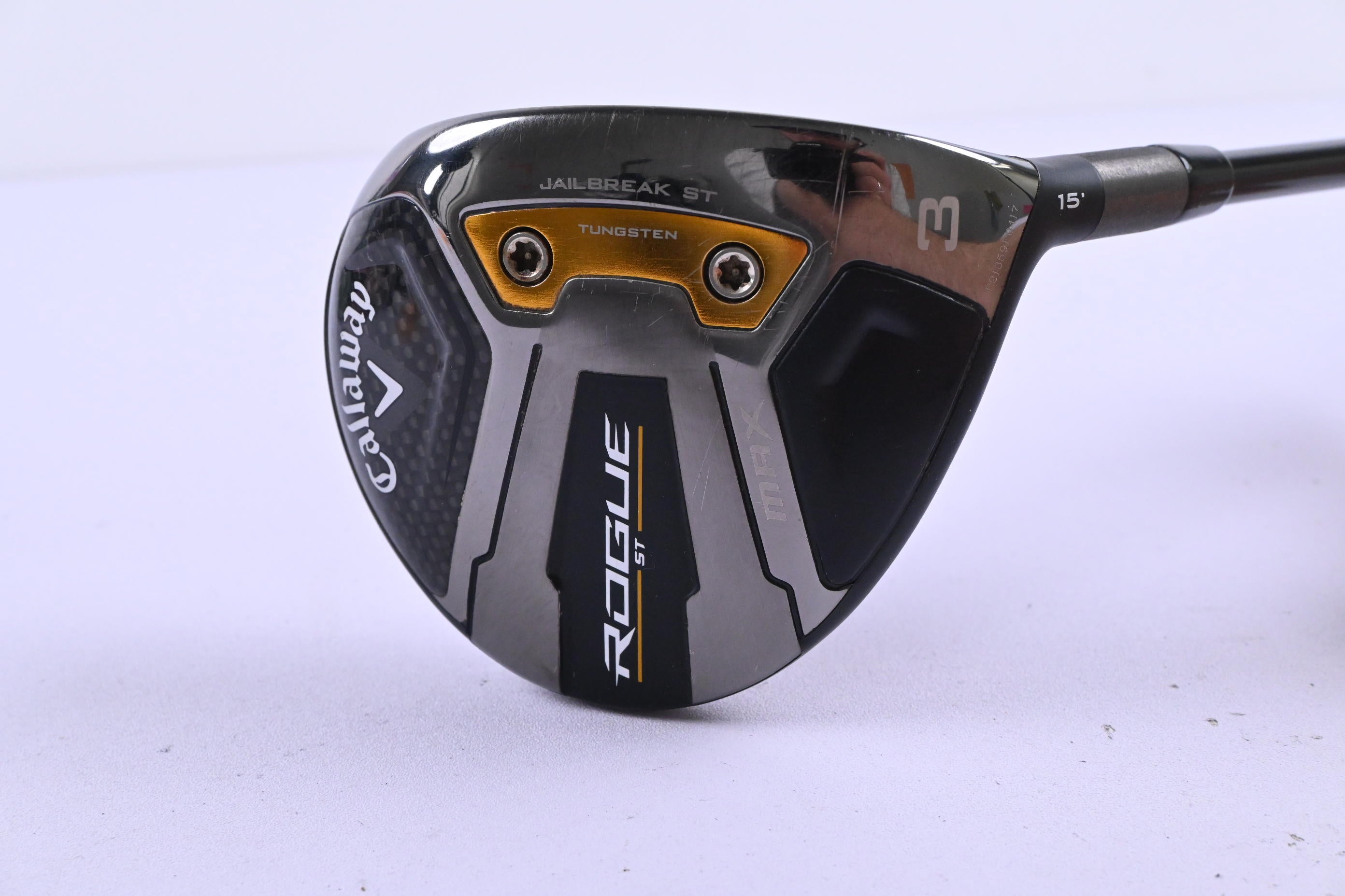Callaway Rogue ST Max #3 Wood / 15 Degree / Stiff Flex Tensei AV White 75 Shaft