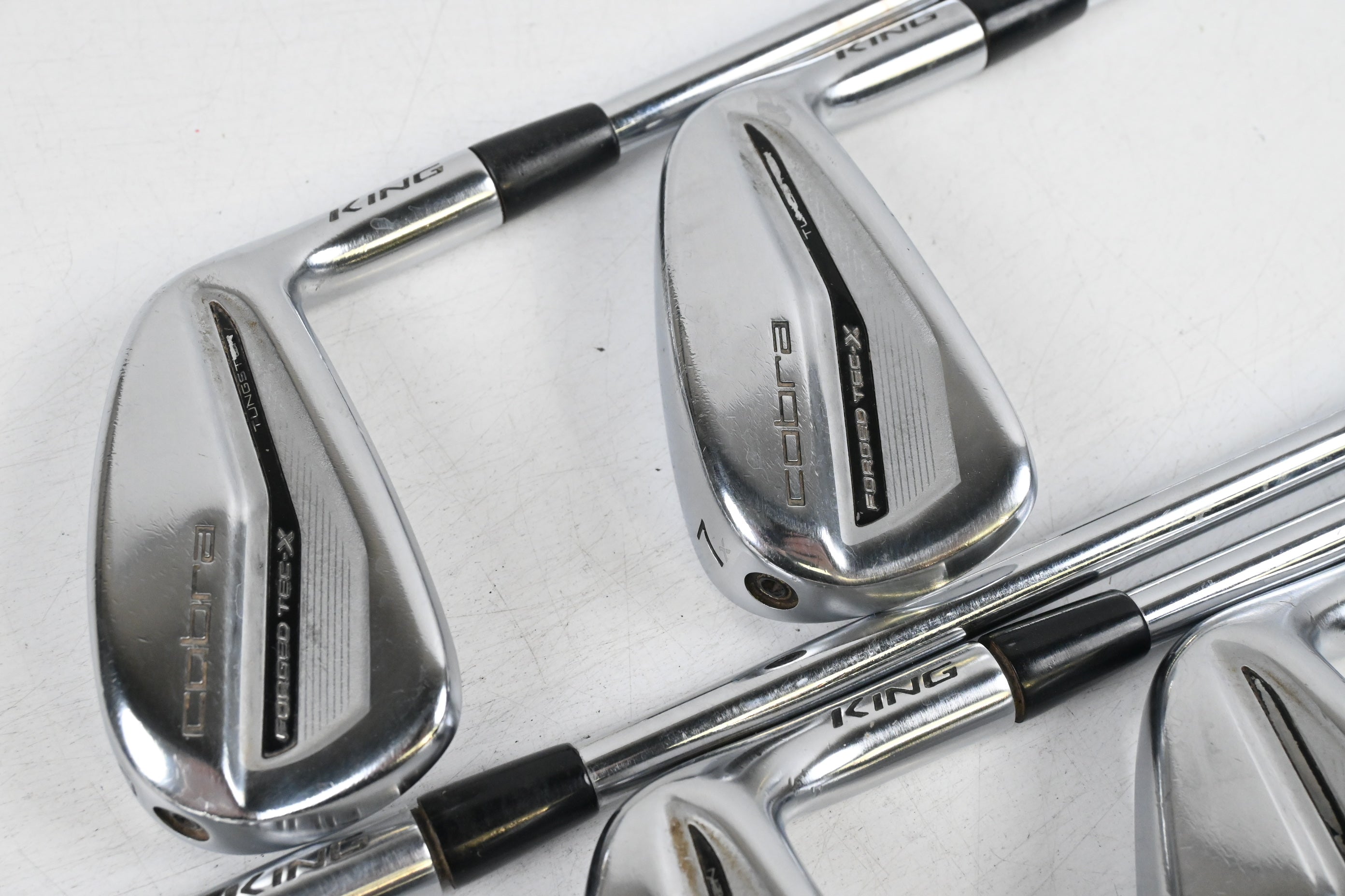 Cobra Forged Tec X 2022 Irons / 6-PW / Stiff Flex KBS Tour 90 Shafts