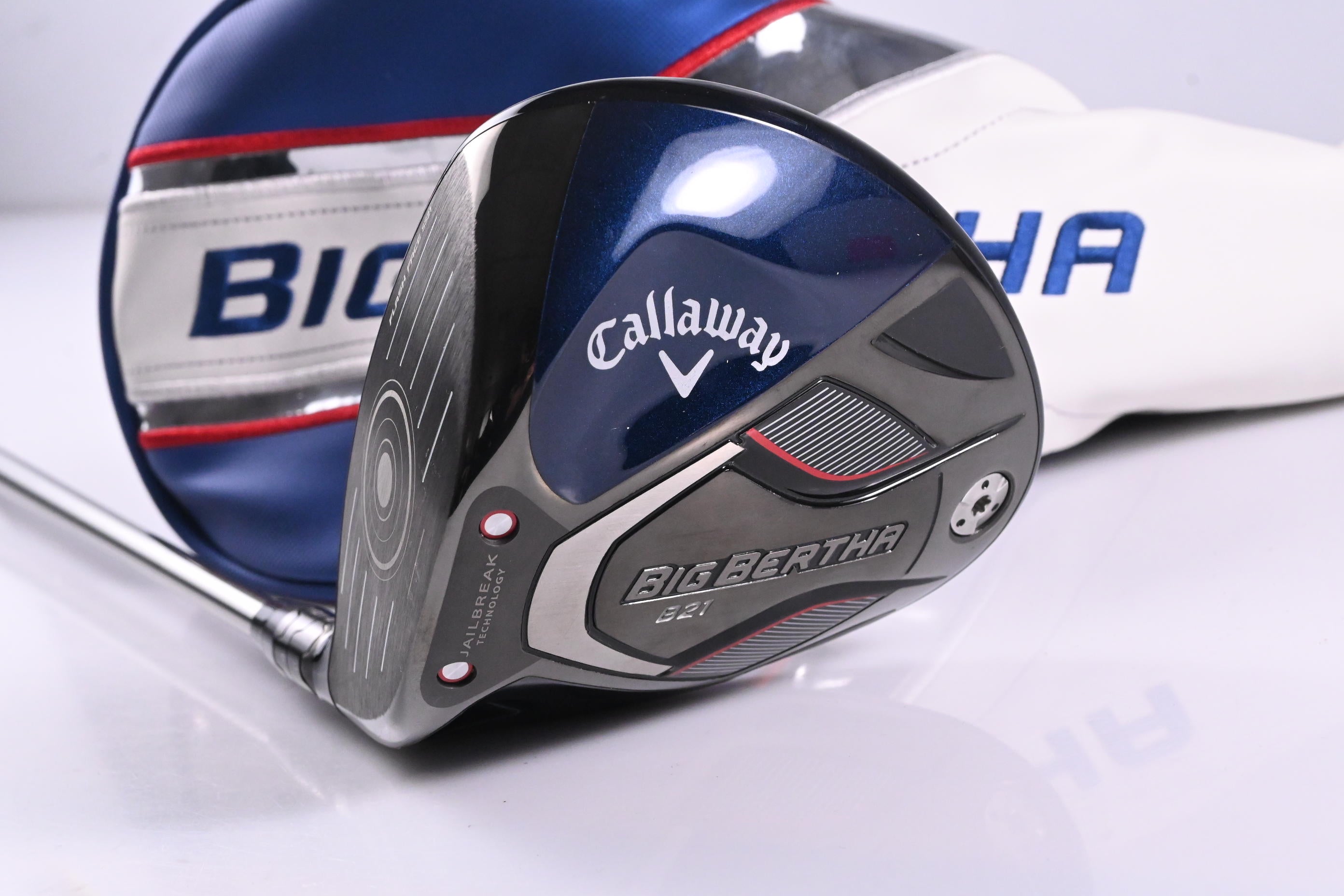 Left Hand Callaway Big Bertha B21 Driver / 9 Degree / Stiff Flex RCH 55 Shaft