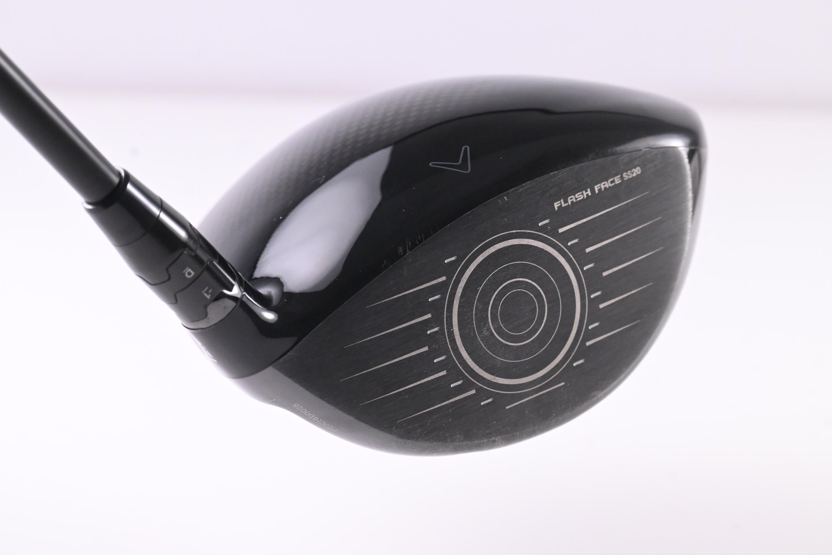 Left Hand Callaway Mavrik Max Driver / 12 Degree / Senior Flex UST Helium Black