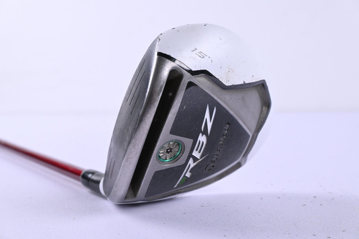 Left Hand Taylormade RBZ #3 Wood / 15 Degree / Regular Flex OZIK XCON-5.5 Shaft