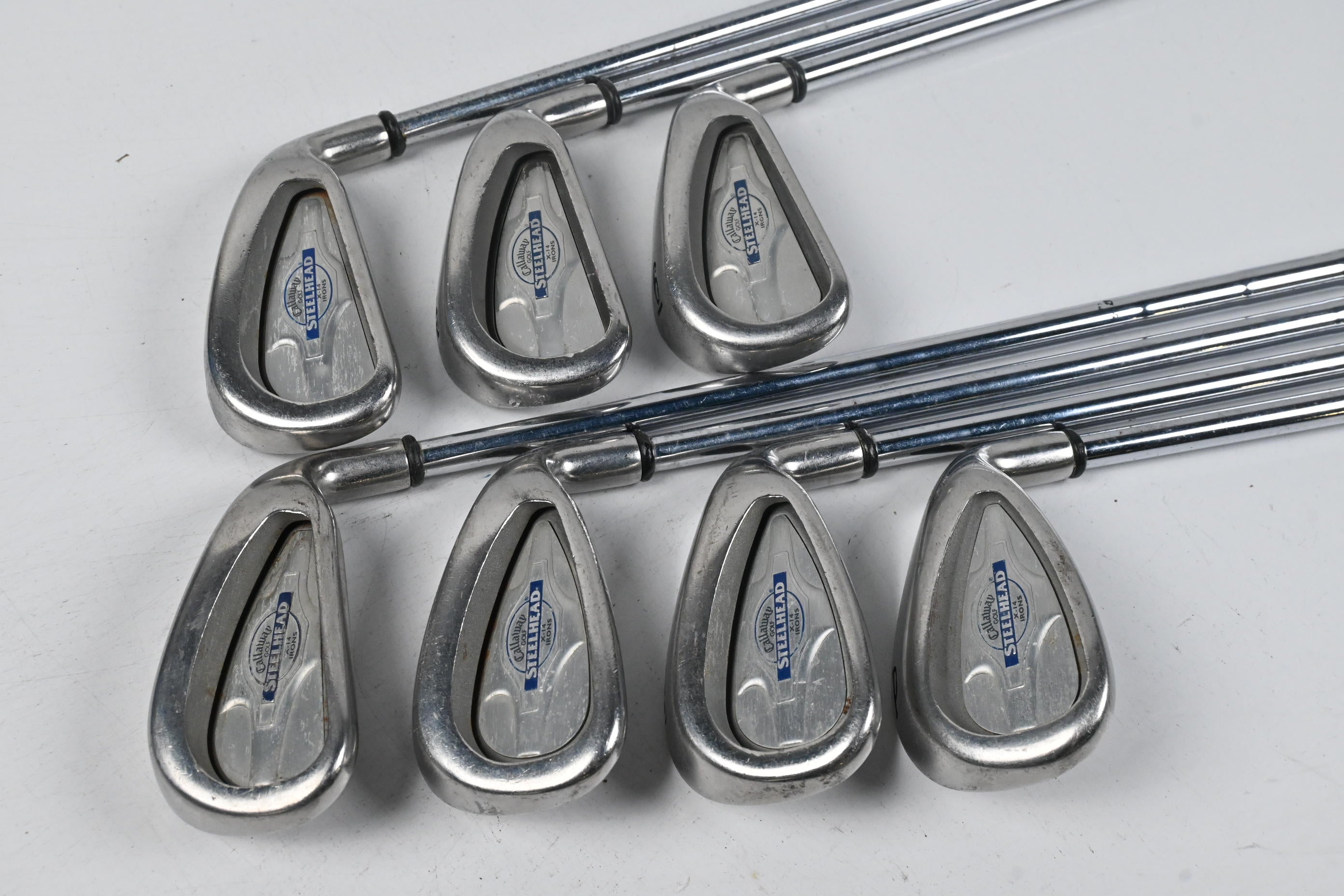 Callaway X-14 Irons / 4-PW / Stiff Flex Callaway Steelhead Shafts