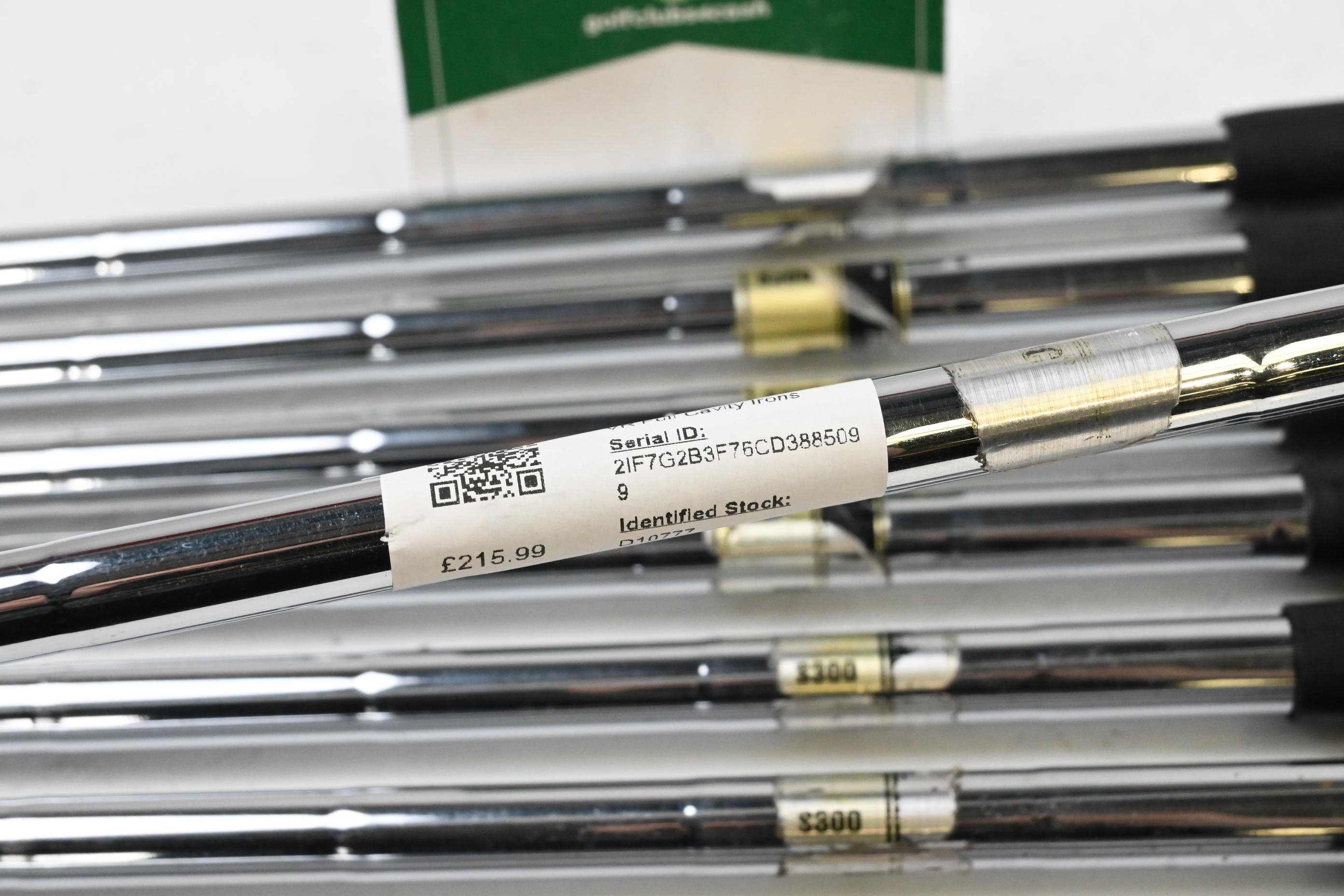 Nike VR Full Cavity Irons / 3-PW / Stiff Flex Dynamic Gold S300 Steel Shafts