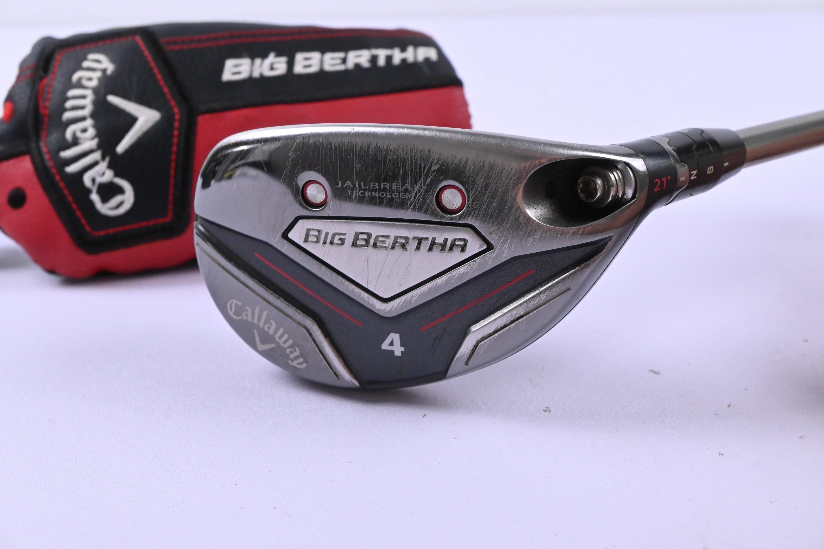 Callaway Big Bertha #4 Hybrid / 21 Degree / Regular Flex UST Recoil ESX 460
