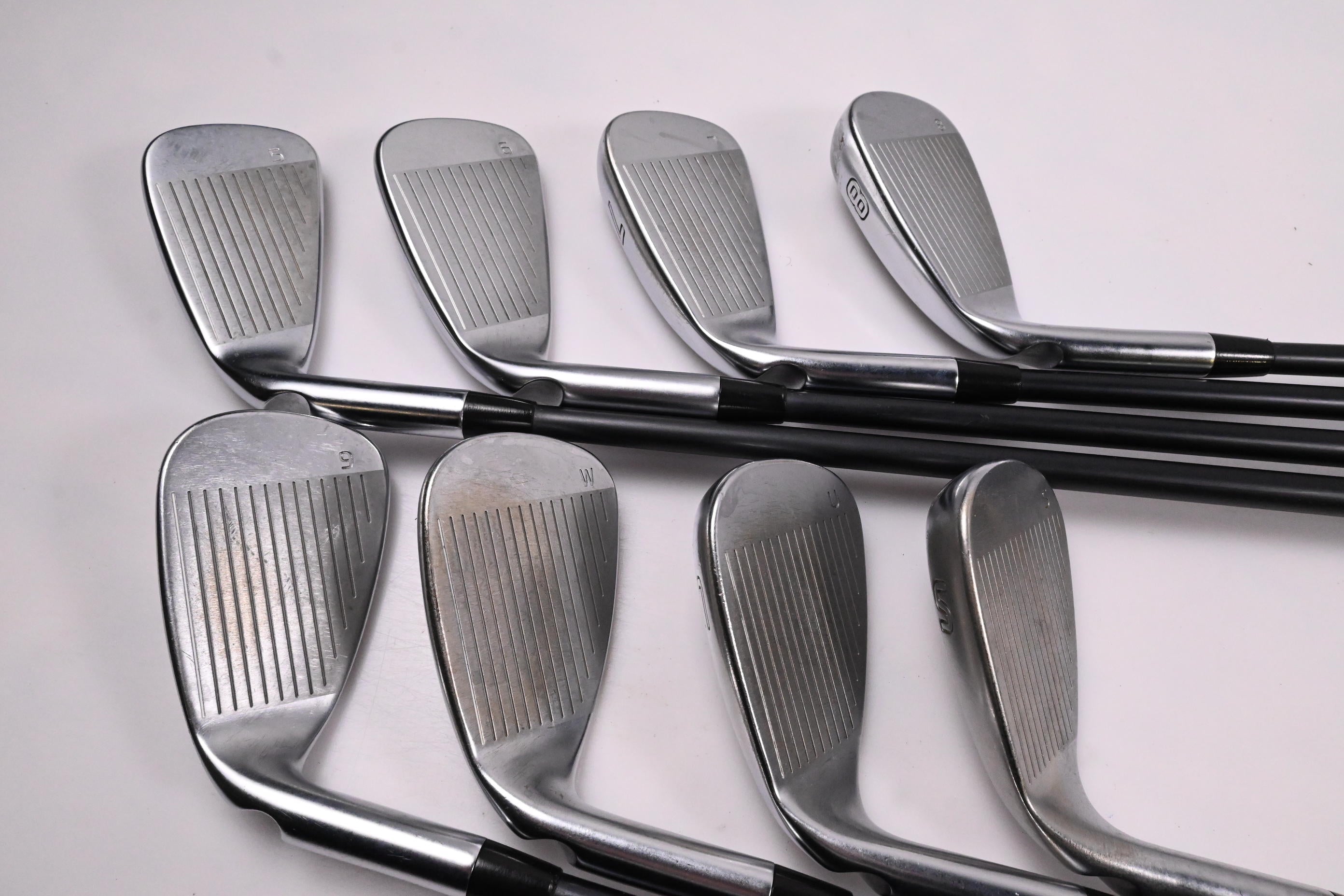 Ping G410 Irons / 5-PW+UW+SW / Orange Dot / Regular Flex Ping ALTA CB Red AWT