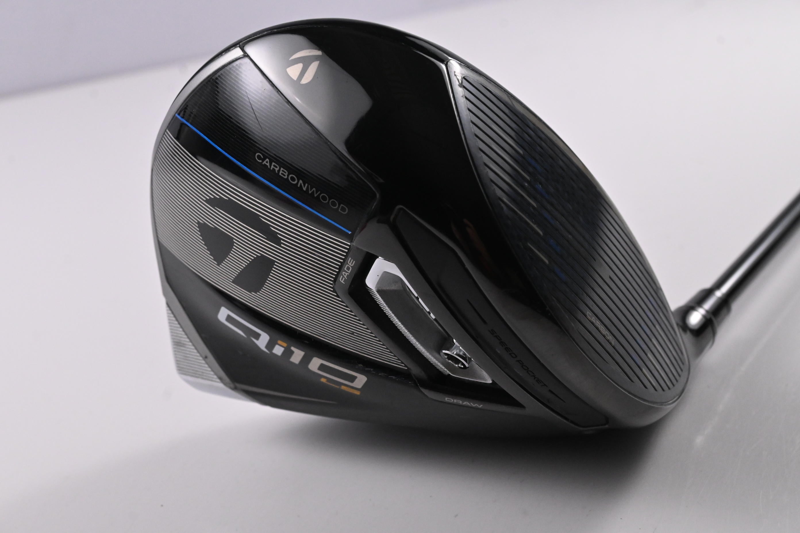 Taylormade Qi10 LS Driver / 10.5 Degree / Stiff Flex Hzrdus Smoke RDX Black 70