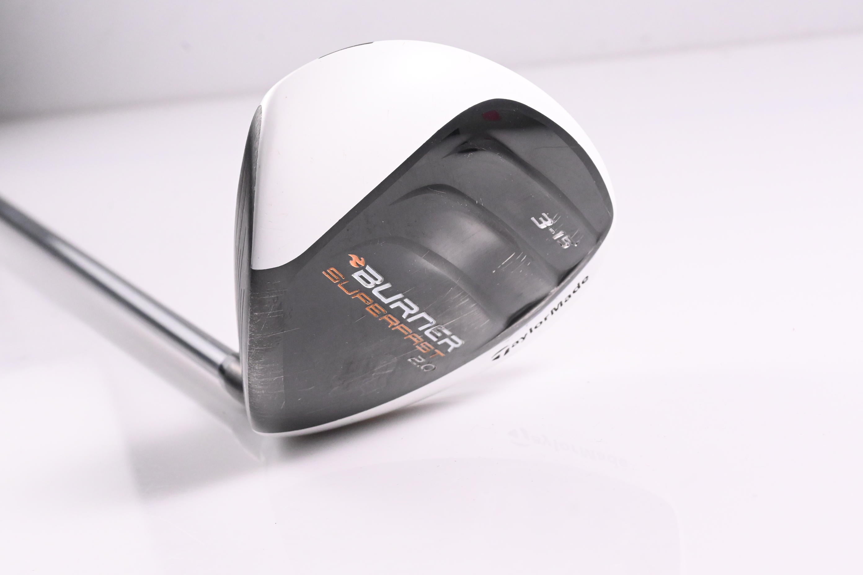 Left Hand Taylormade Burner Superfast 2.0 #3 Wood / 15 Degree/ Regular Flex Reax