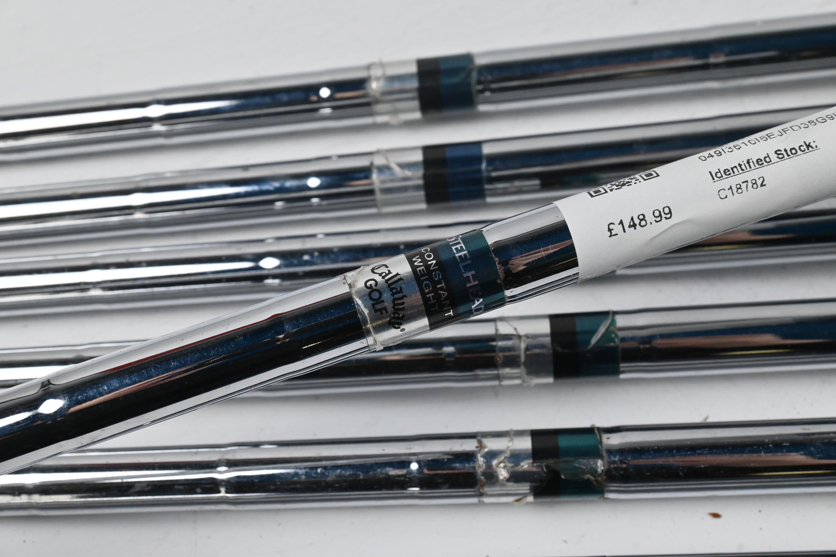 Callaway X-14 Irons / 4-PW / Stiff Flex Callaway Steelhead Shafts