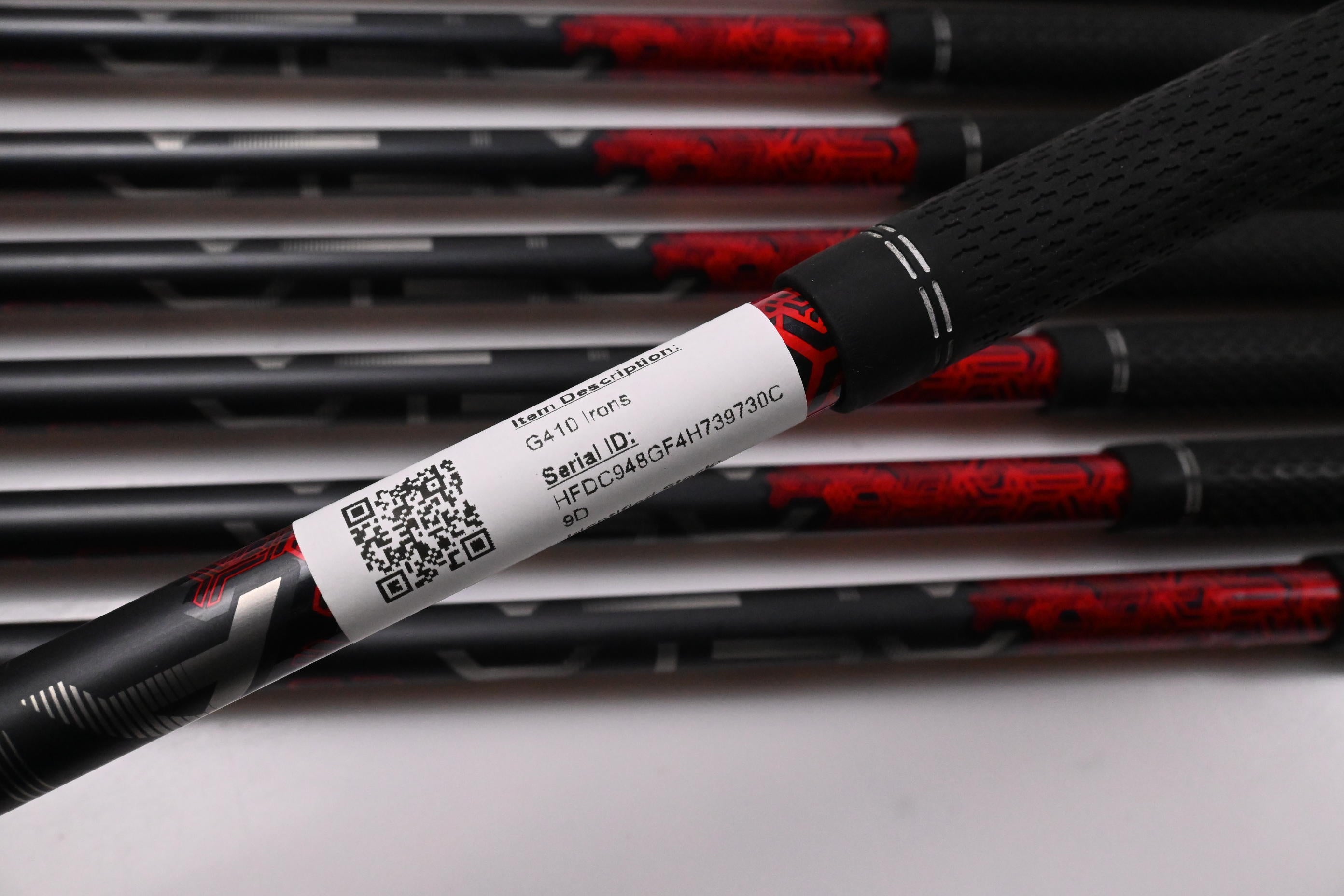 Ping G410 Irons / 5-PW+UW+SW / Orange Dot / Regular Flex Ping ALTA CB Red AWT
