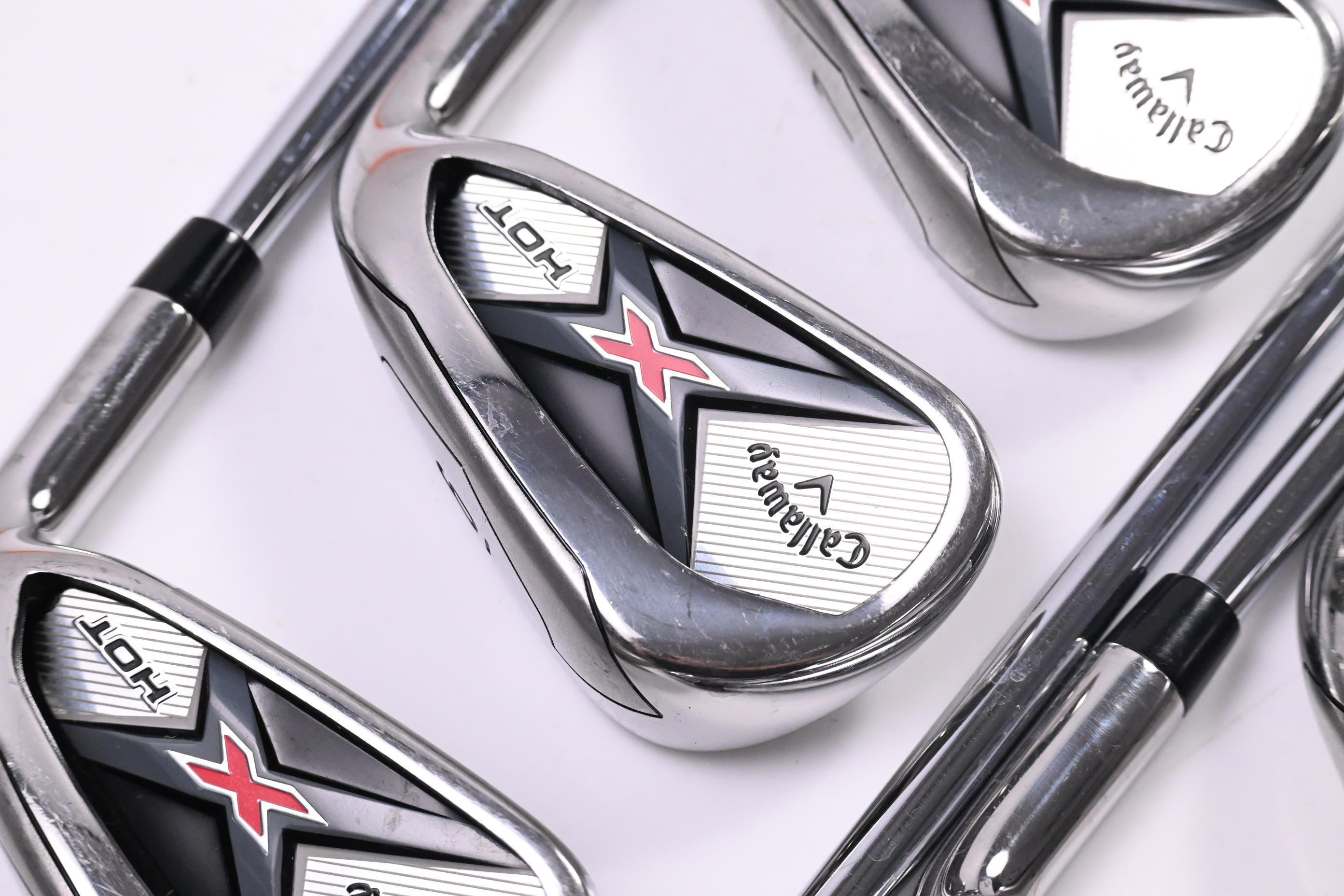 Callaway X Hot Irons / 5-PW+SW / Regular Flex Callaway X Hot Shafts