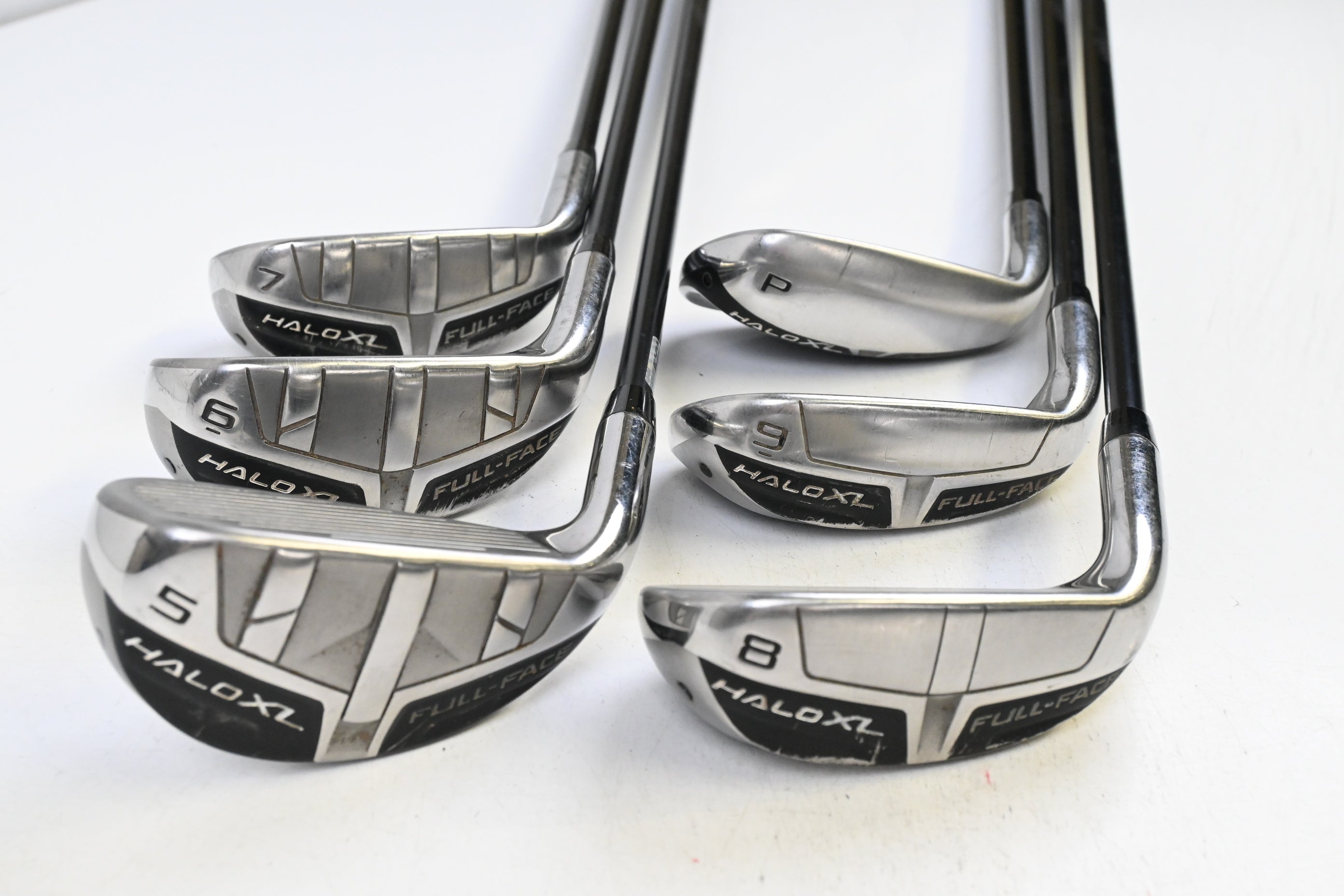 Cleveland Halo XL Full Face Irons / 5-PW / Regular Flex Helium Black 60 Shafts