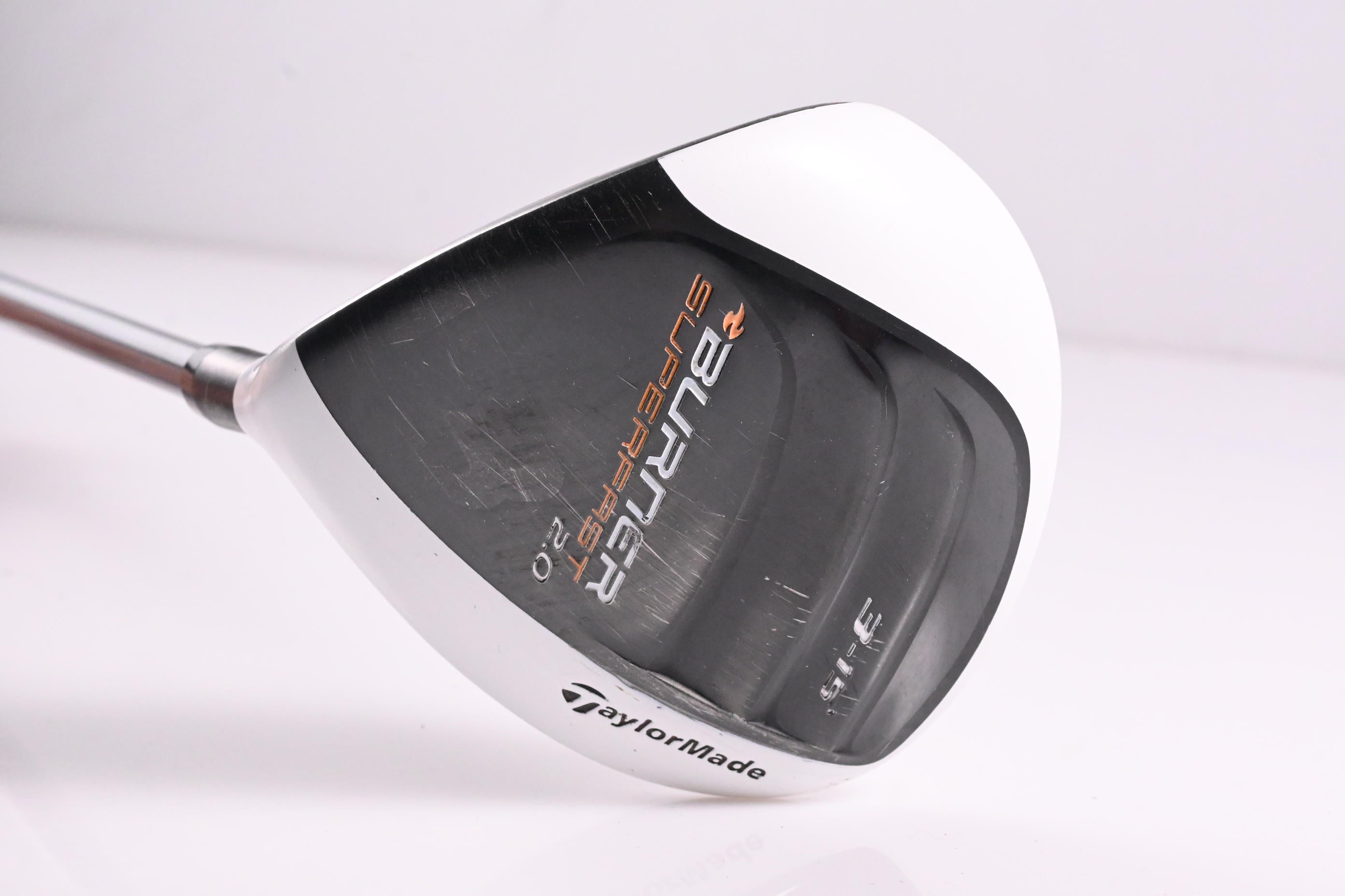 Left Hand Taylormade Burner Superfast 2.0 #3 Wood / 15 Degree/ Regular Flex Reax