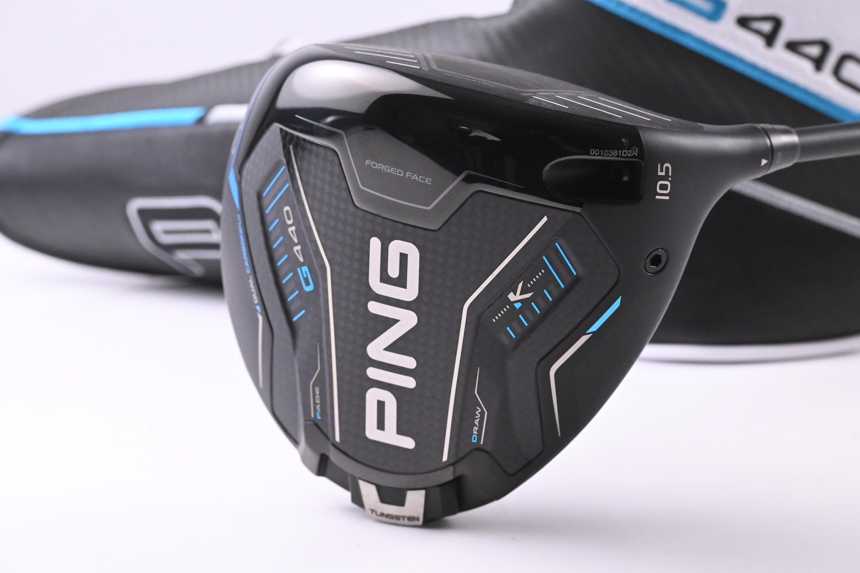 Ping G440 K Driver / 10.5 Degree / Stiff Flex Ping Alta CB Blue 50 Shaft