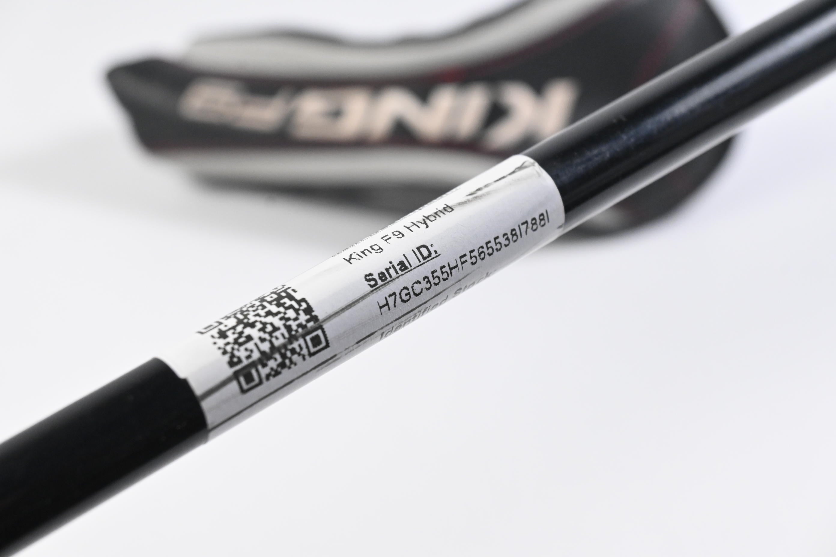 Cobra King F9 #3 Hybrid / 19 Degree / Stiff Flex Fujikura Atmos Black 7 Shaft