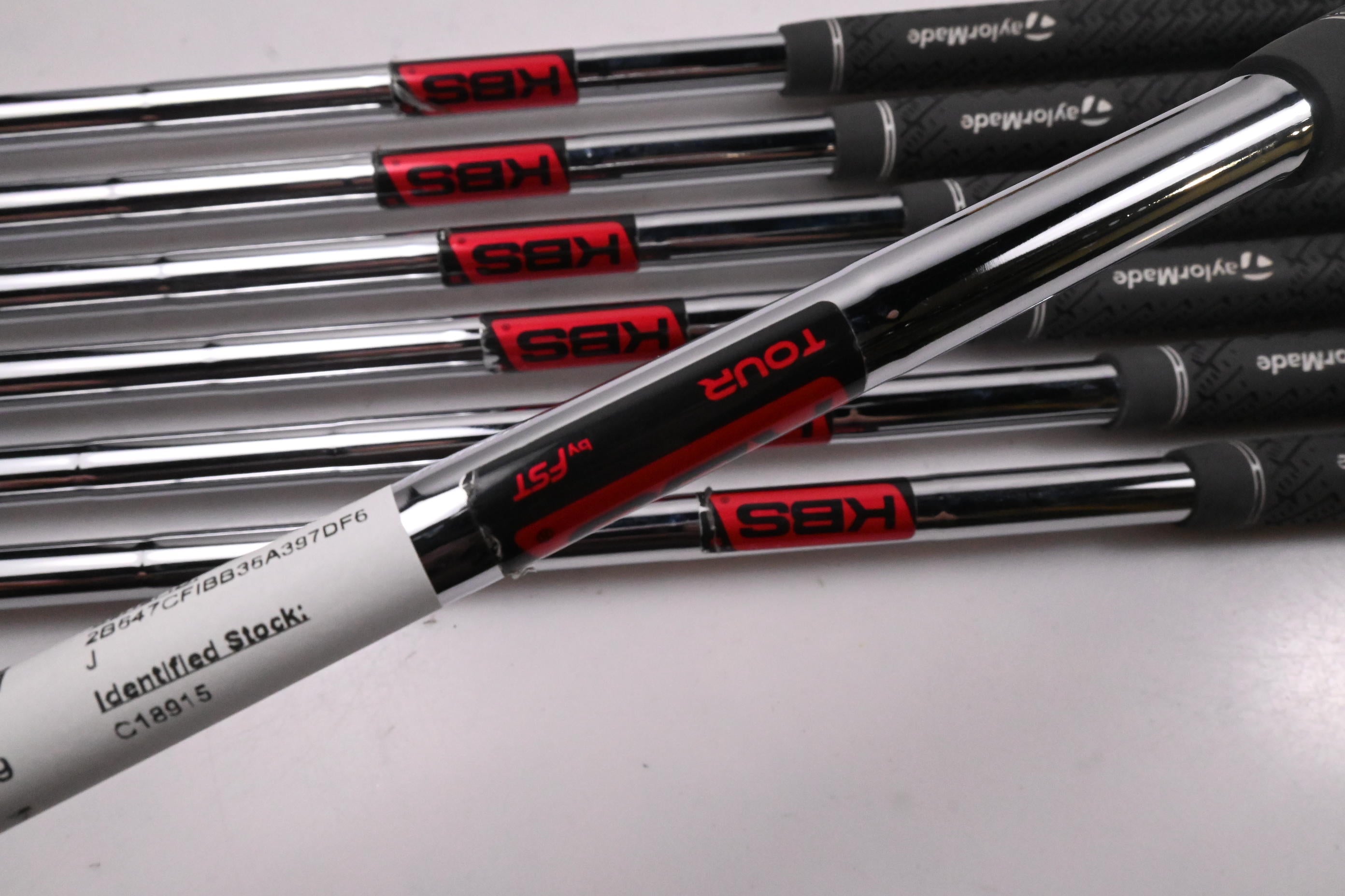 Taylormade P7MC 2020 Irons / 4-PW / Stiff Flex KBS Tour Shafts