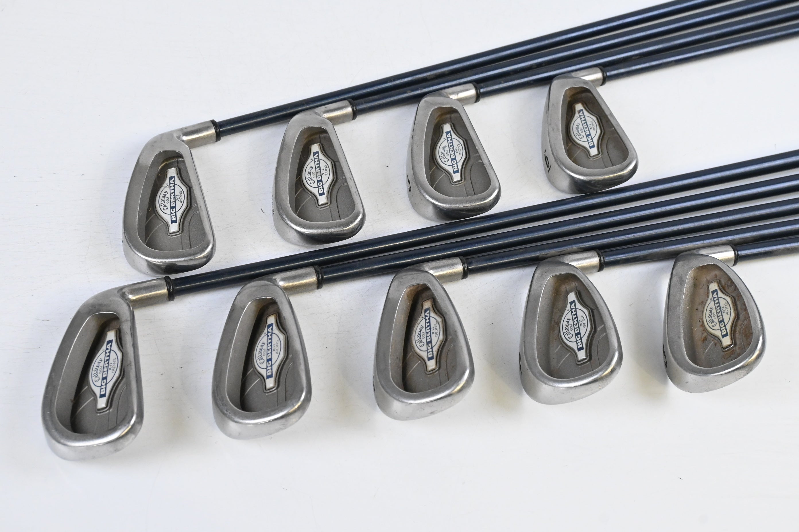 Callaway X-12 Irons / 3-PW+SW / Firm Flex Callaway RCH 99 Shafts