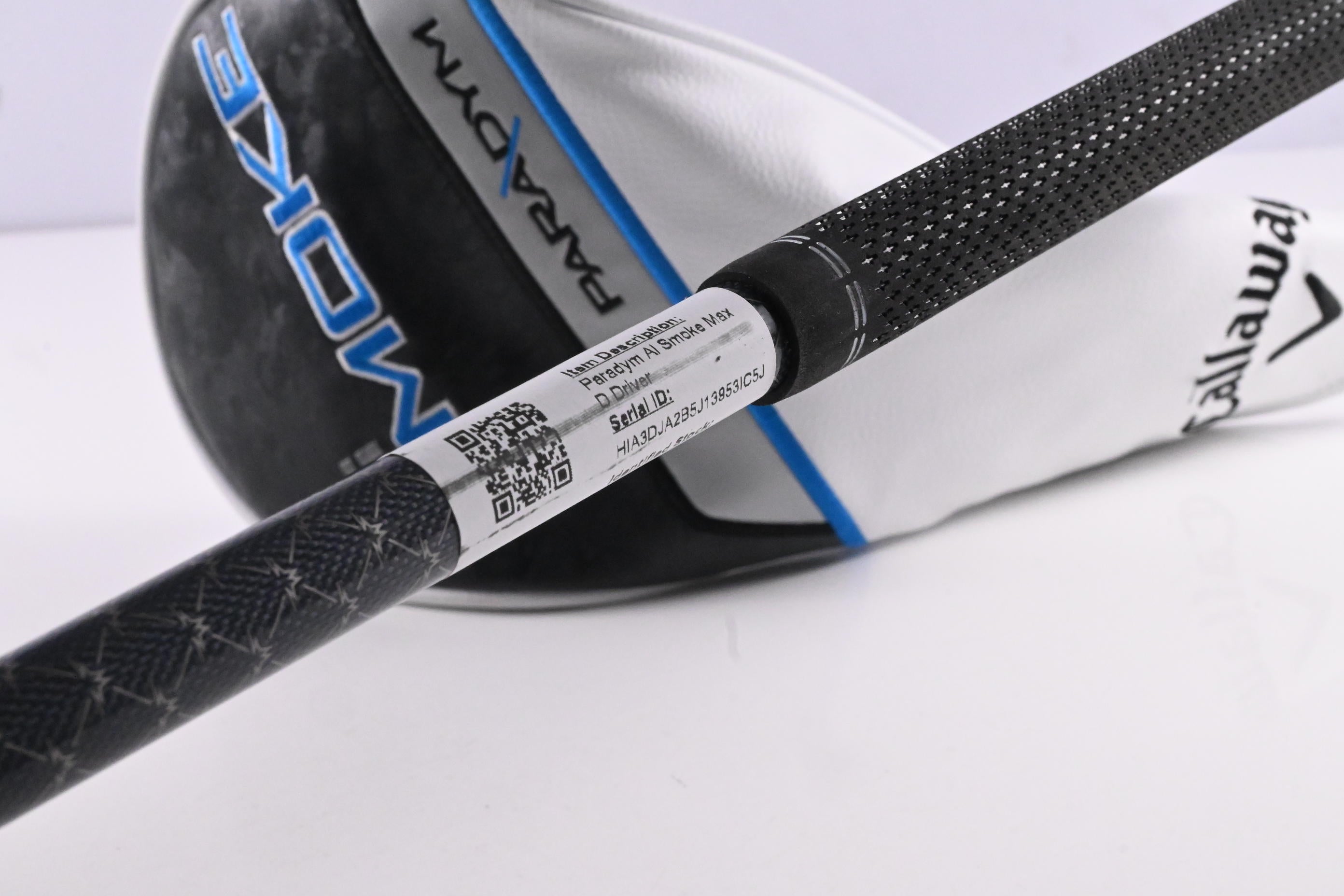 Callaway Paradym Ai Smoke Max D Driver / 9 Degree / Stiff Flex Tensei AV Blue 55