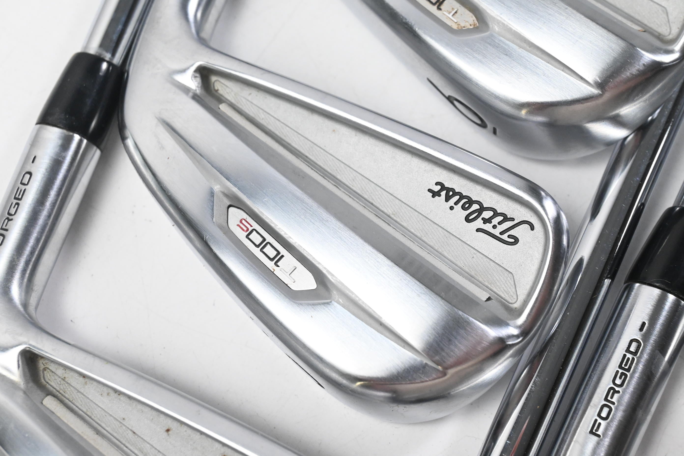 Titleist T100.S 2021 Irons / 4-PW / Regular Flex AMT Black R300 Shafts