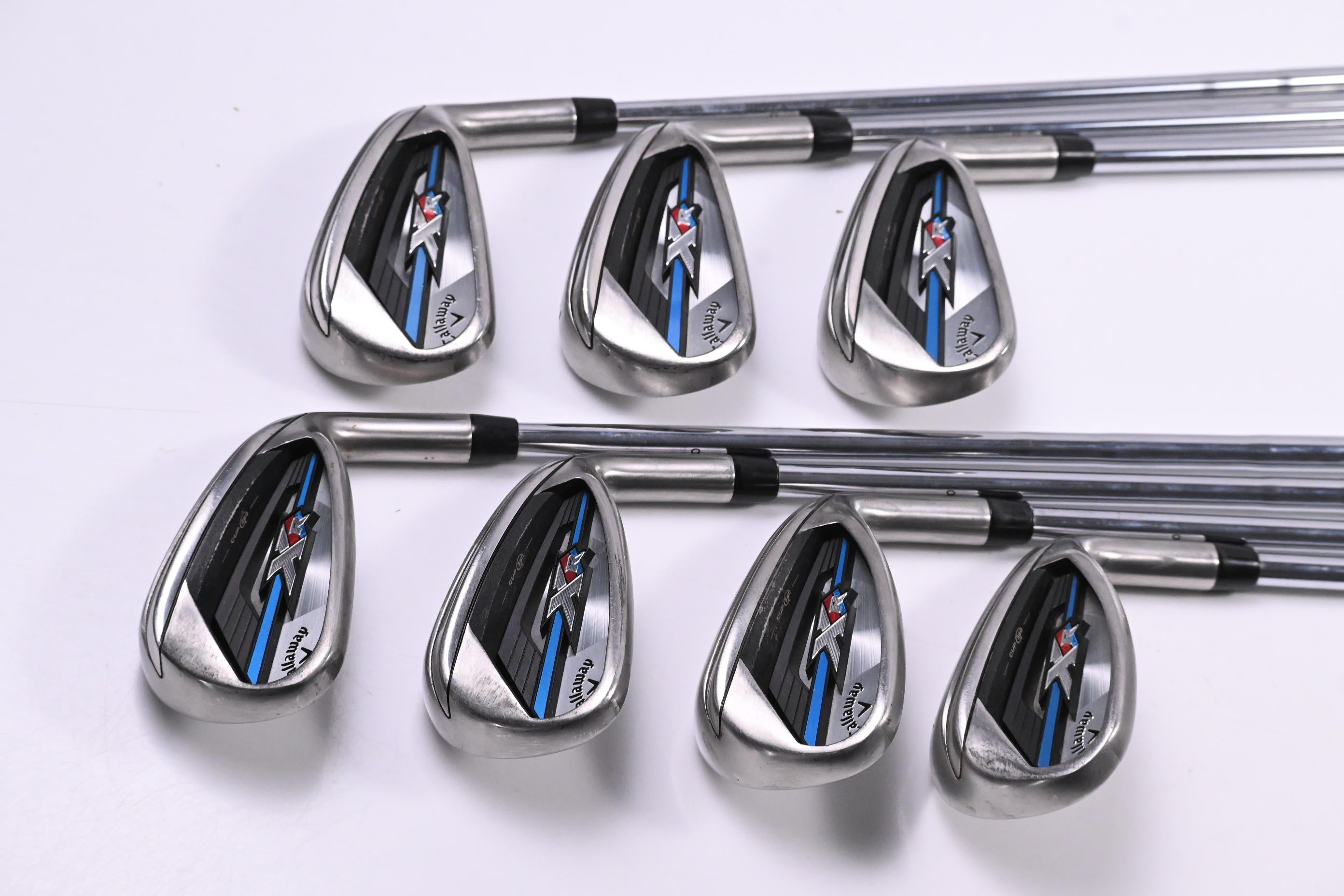 Callaway XR OS Irons / 5-PW+SW / Regular Flex SpeedStep 80 Shafts