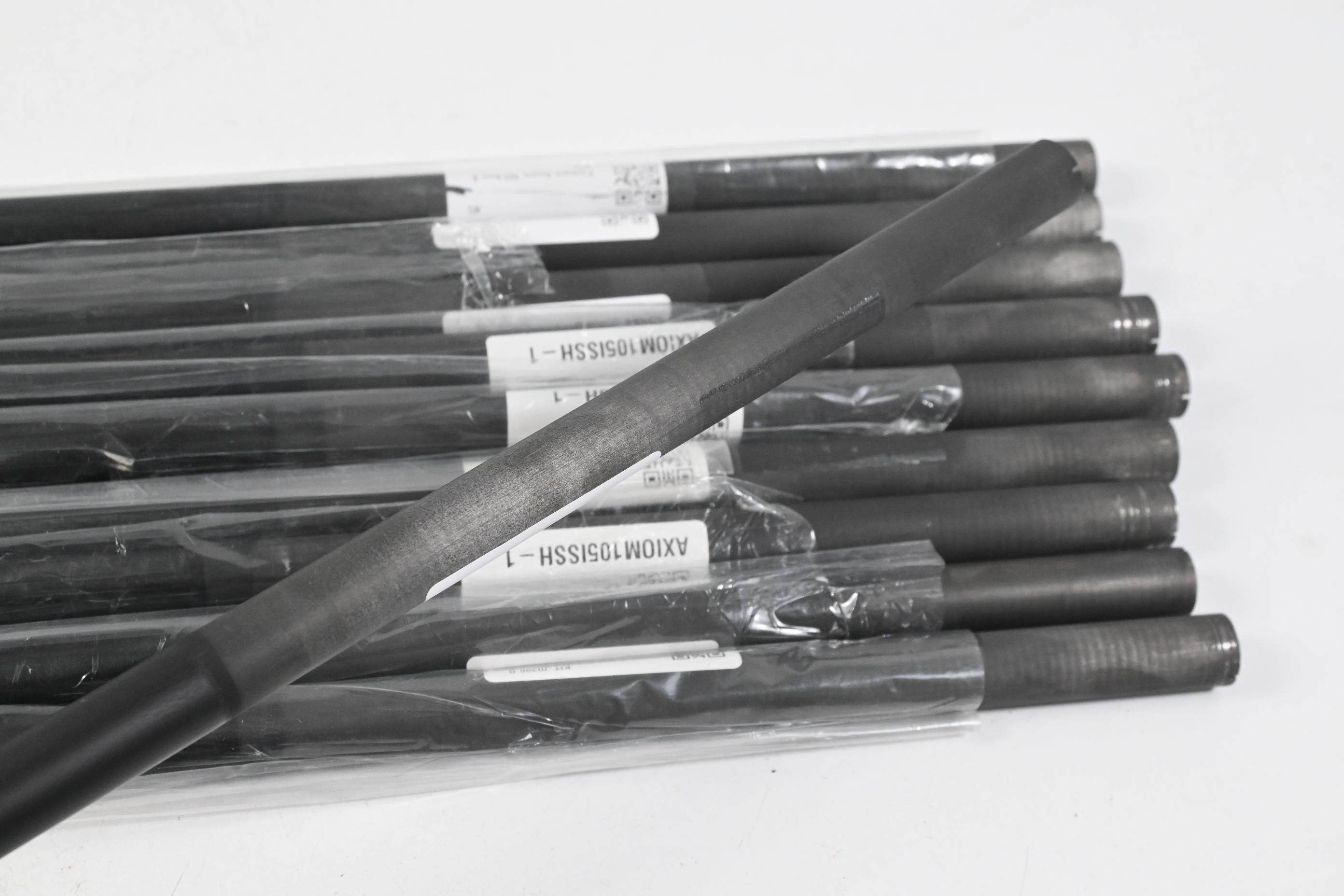 Axiom Velocore 105 Iron Shafts / Stiff Flex / Set of 10 / .370 Tips / Uncut