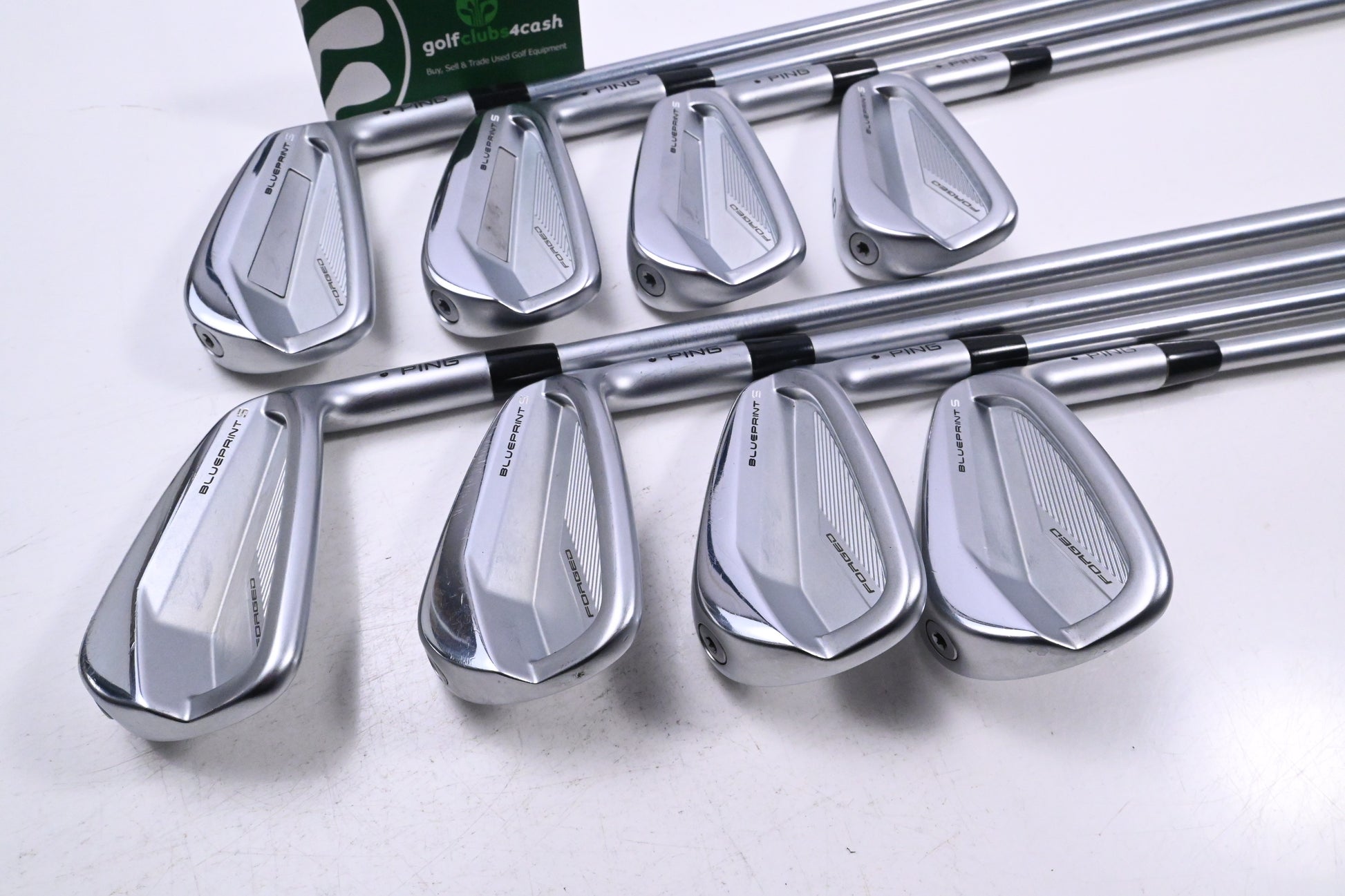 Ping Blueprint S Irons / 3-PW / Black Dot / Stiff Flex Project X L5 120 Shafts