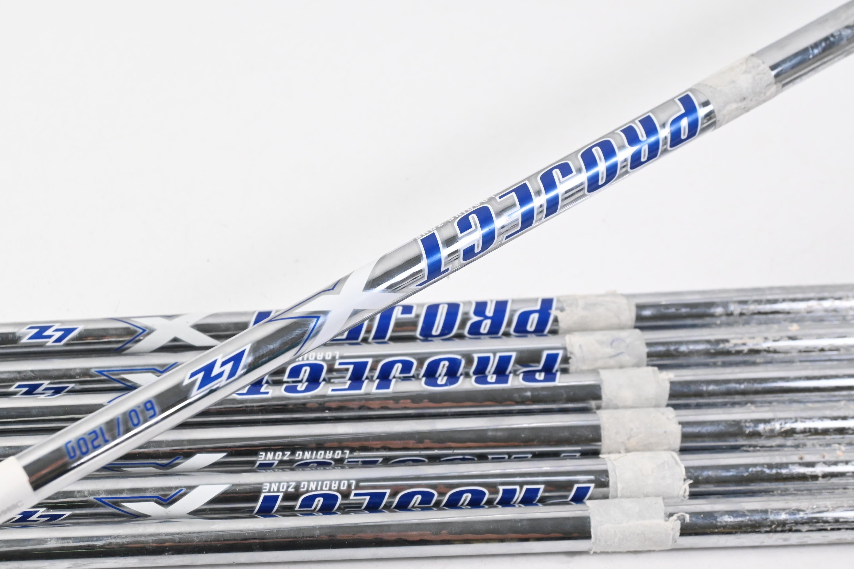 Project X LZ 120 Iron Shafts / Stiff Flex / Set of 7 / .355" Tips