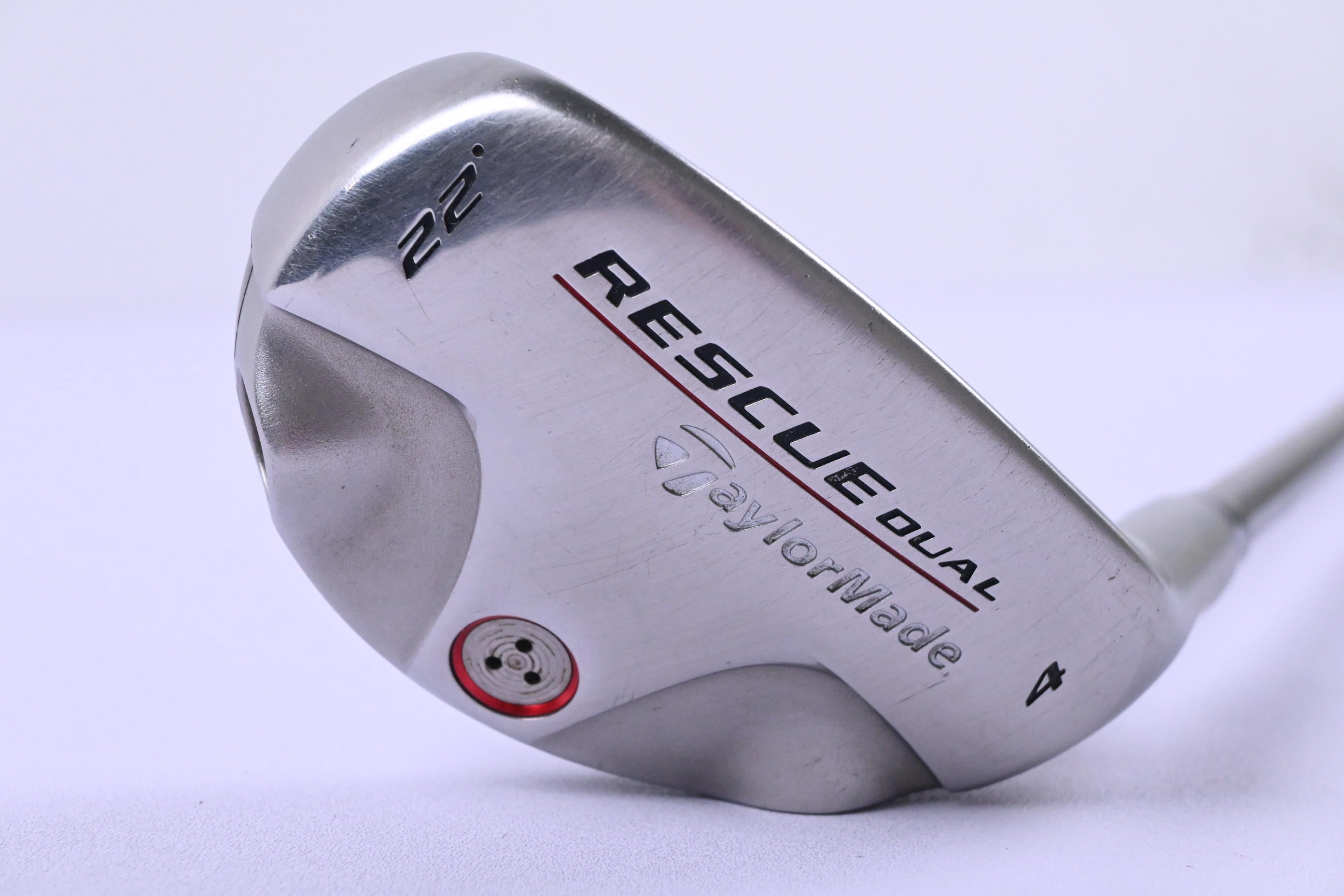 Taylormade Rescue Dual #4 Hybrid / 22 Degree / Regular Flex Ultralite Graphite Shaft