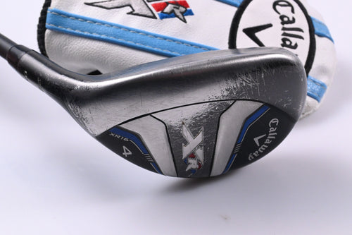 Left Hand Callaway XR16 OS #4 Hybrid / 22 Degree  / Stiff Flex Fubuki AT 60 Shaft