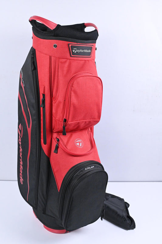 Taylormade Cart Bag / 14-Way Divider / Red, Black