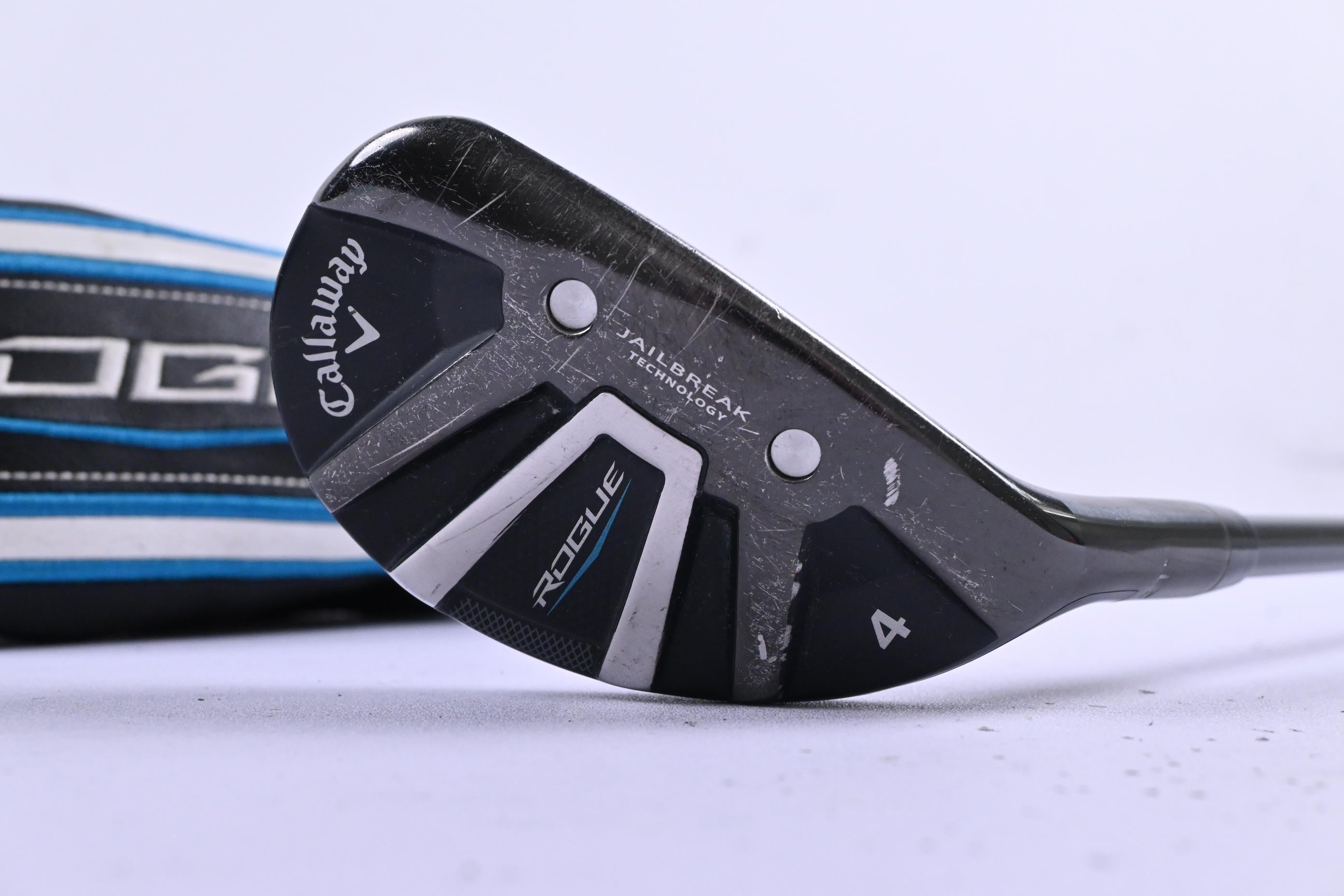 Callaway Rogue #4 Hybrid / 21 Degree / Regular Flex Aldila Synergy Blue 60 Shaft