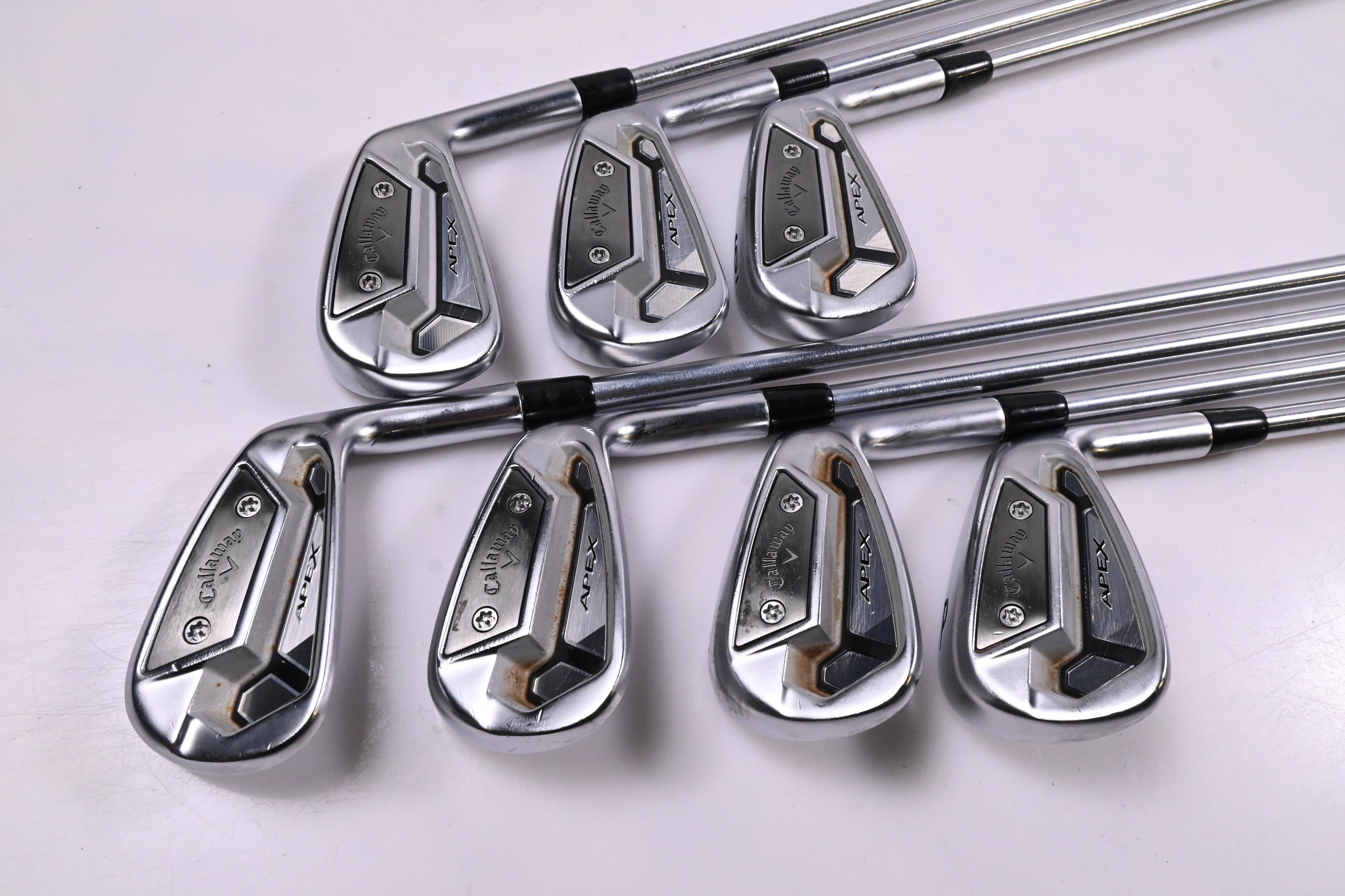 Callaway Apex TCB Irons / 4-PW / Stiff Flex Project X IO 110 Shafts